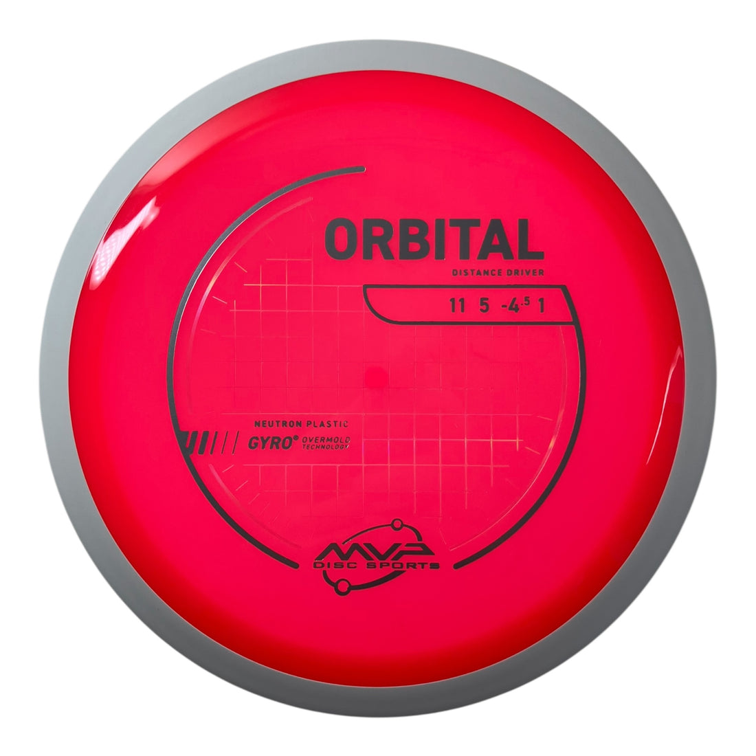 MVP Disc Sports Orbital | Neutron | Pink/White 173g (Project Lab Coat) Disc Golf