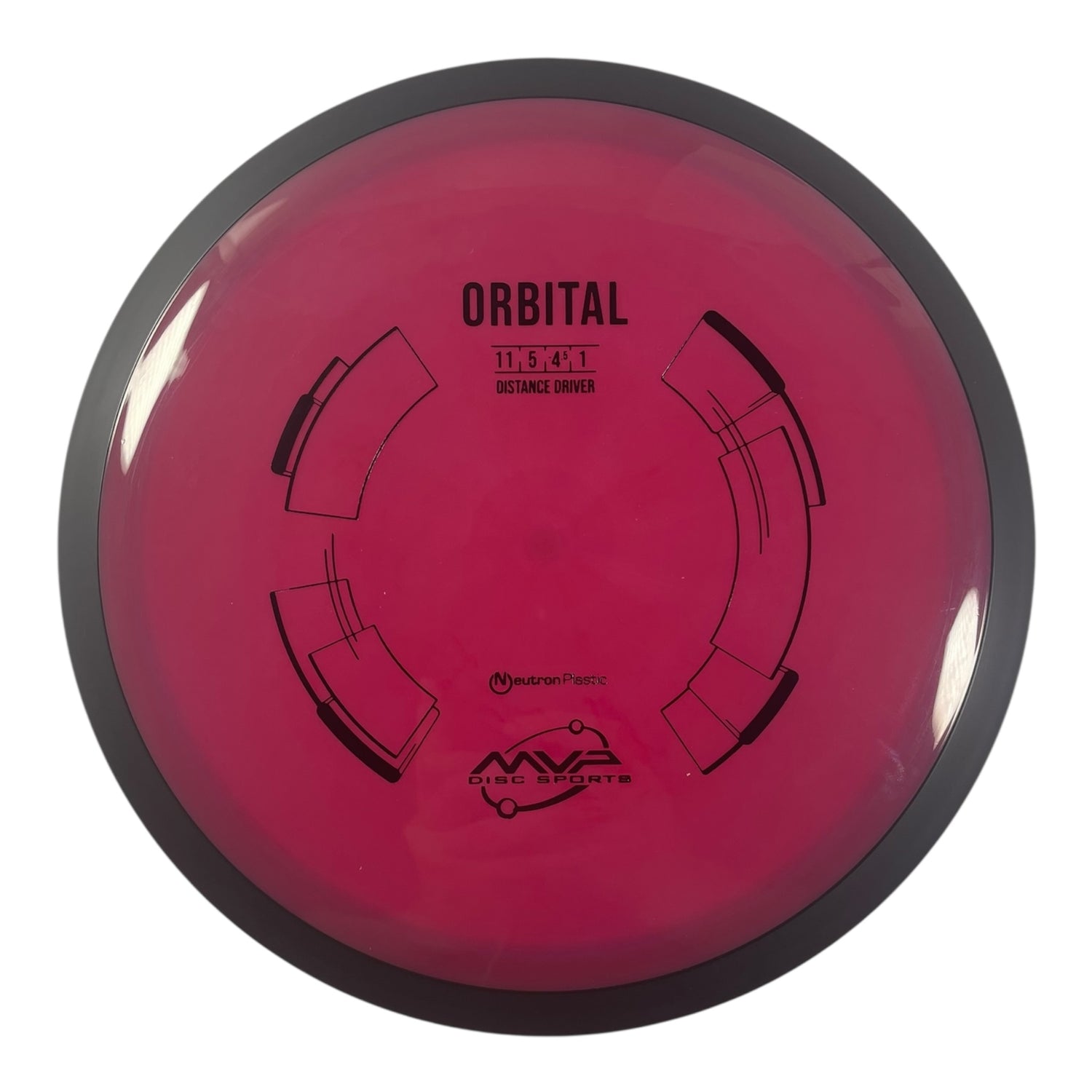 MVP Disc Sports Orbital | Neutron | Purple/Black 163g Disc Golf