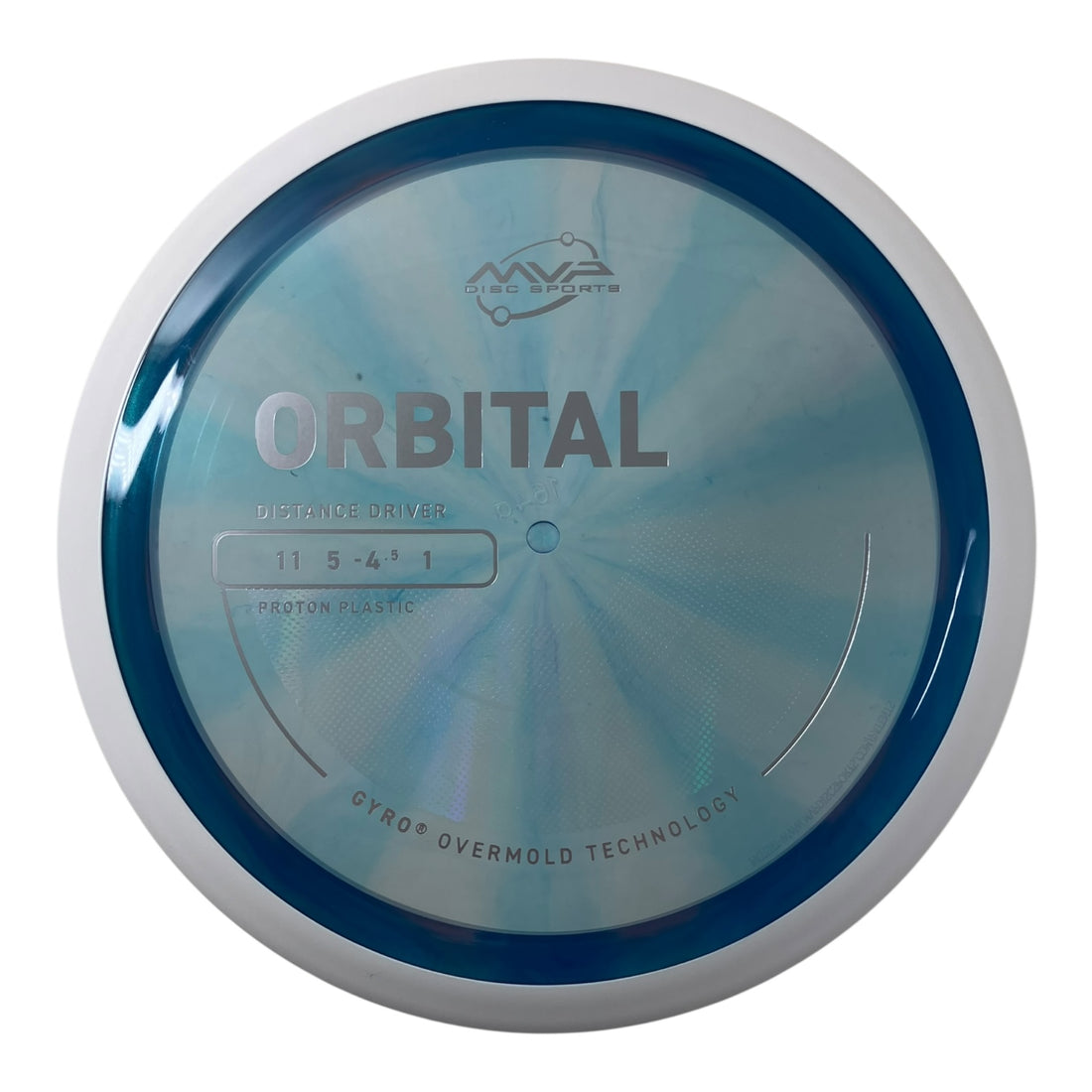 MVP Disc Sports Orbital | Proton | Blue/White 164-171g (Project Lab Coat) Disc Golf