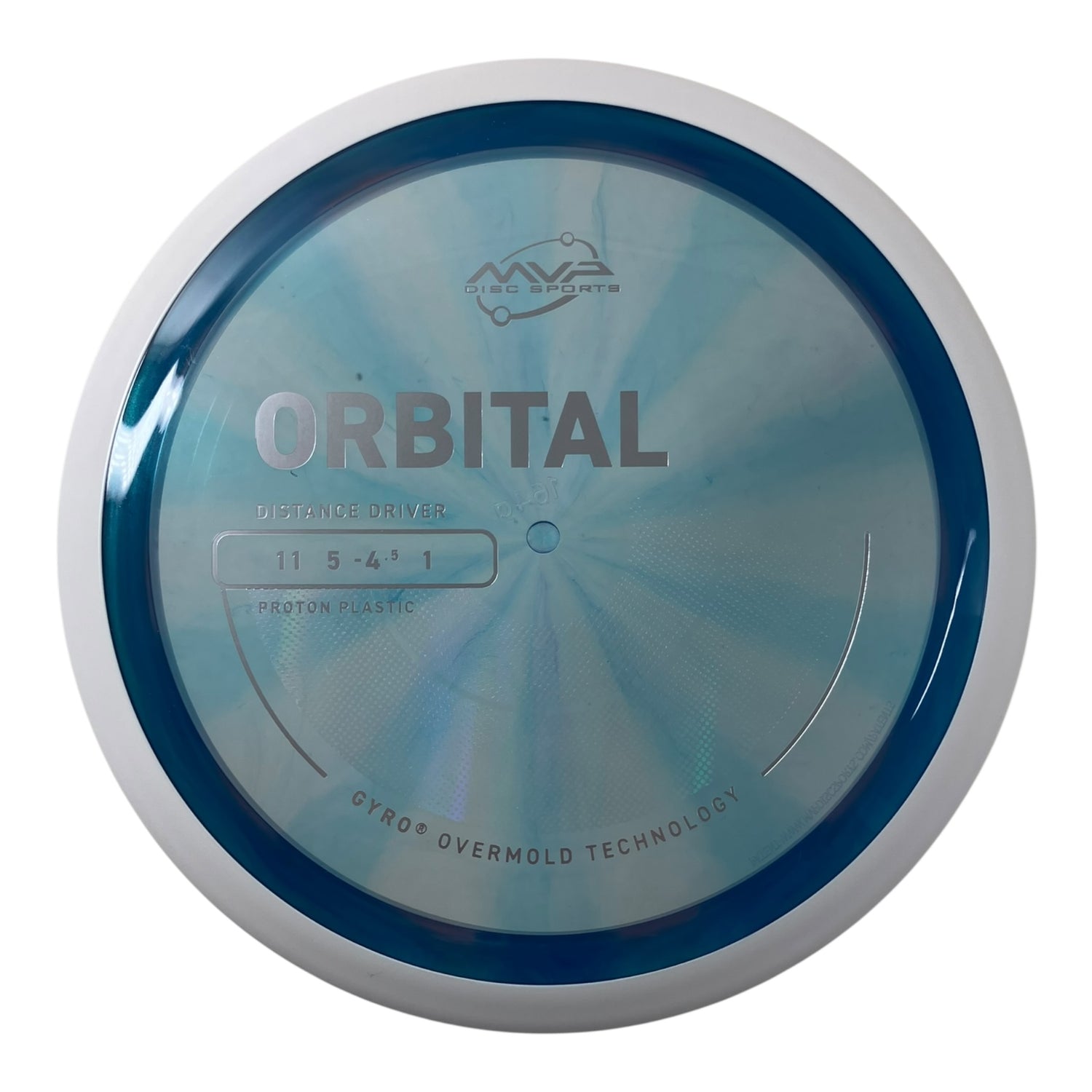 MVP Disc Sports Orbital | Proton | Blue/White 164-171g (Project Lab Coat) Disc Golf
