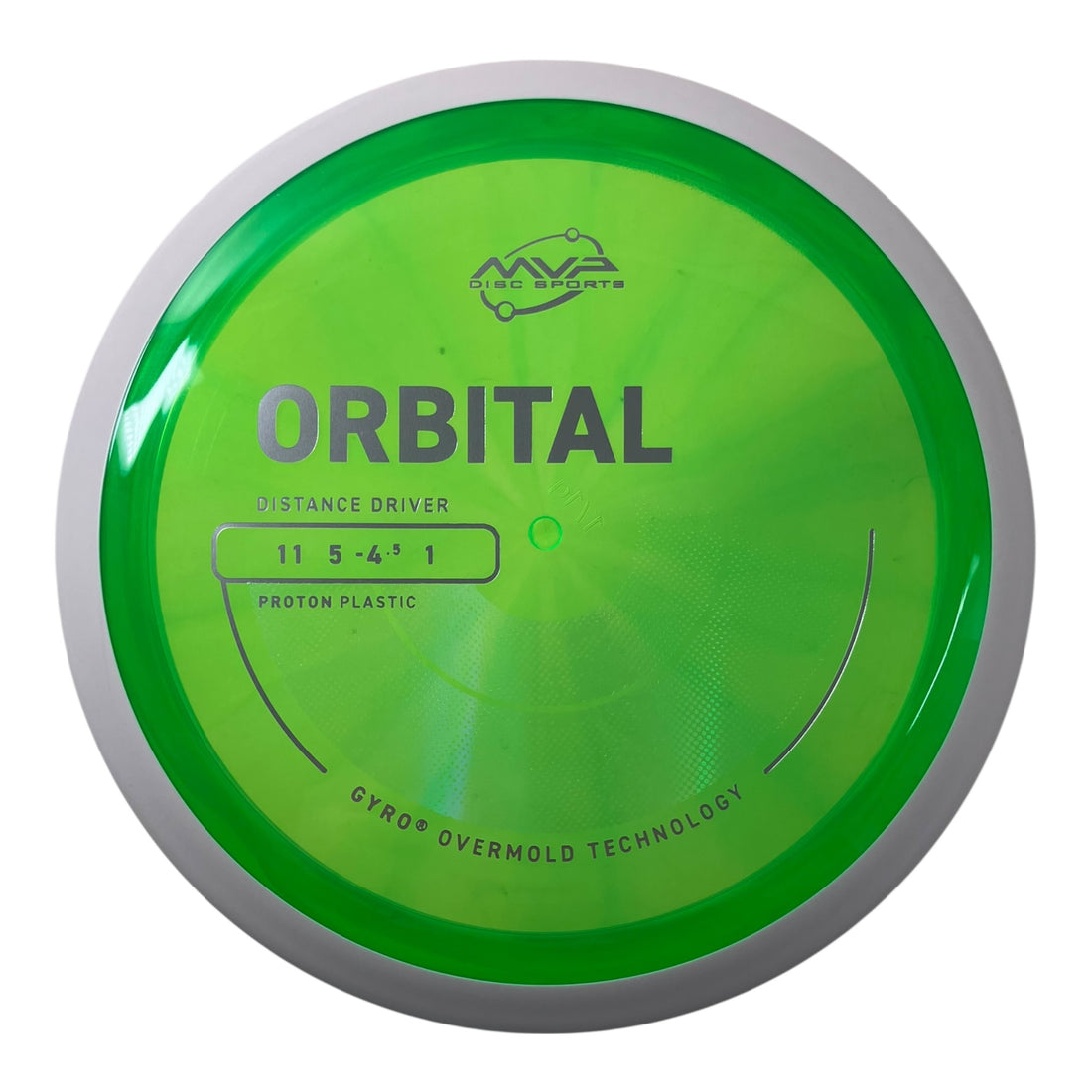 MVP Disc Sports Orbital | Proton | Green/White 165-171g (Project Lab Coat) Disc Golf