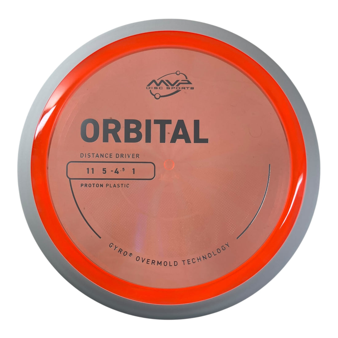 MVP Disc Sports Orbital | Proton | Orange/White 165g (Project Lab Coat) Disc Golf