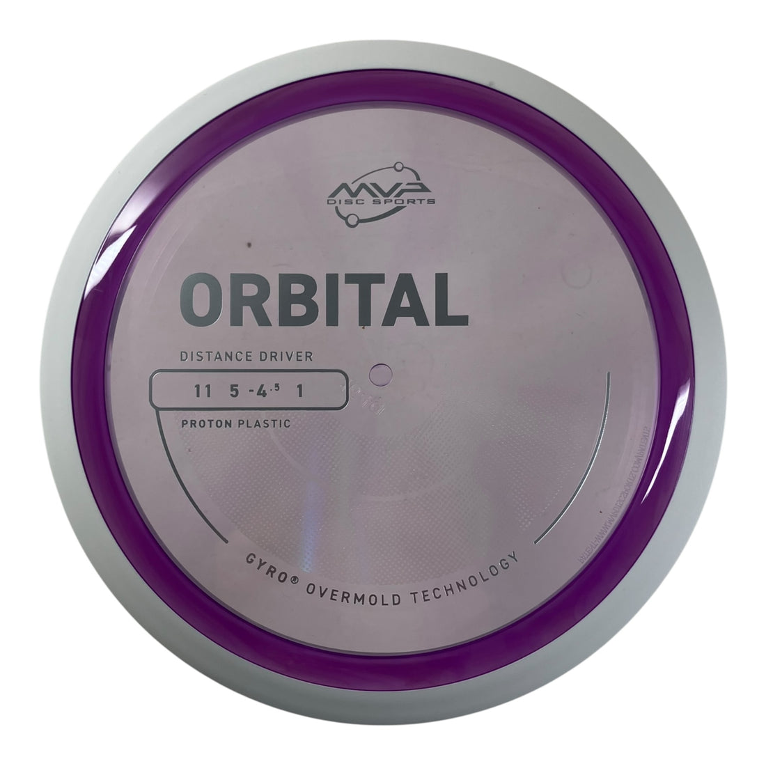 MVP Disc Sports Orbital | Proton | Purple/White 164-170g (Project Lab Coat) Disc Golf