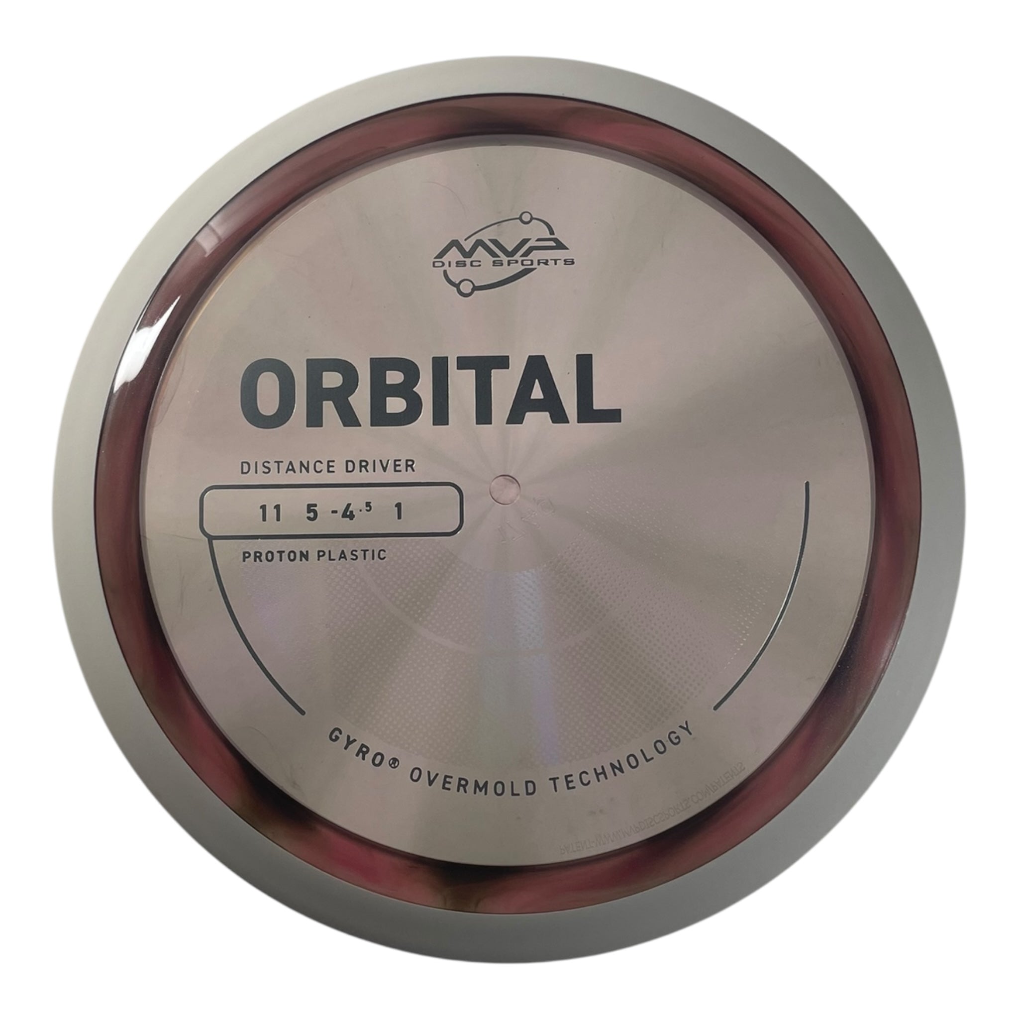 MVP Disc Sports Orbital | Proton | Purple/White 174g (Project Lab Coat) Disc Golf