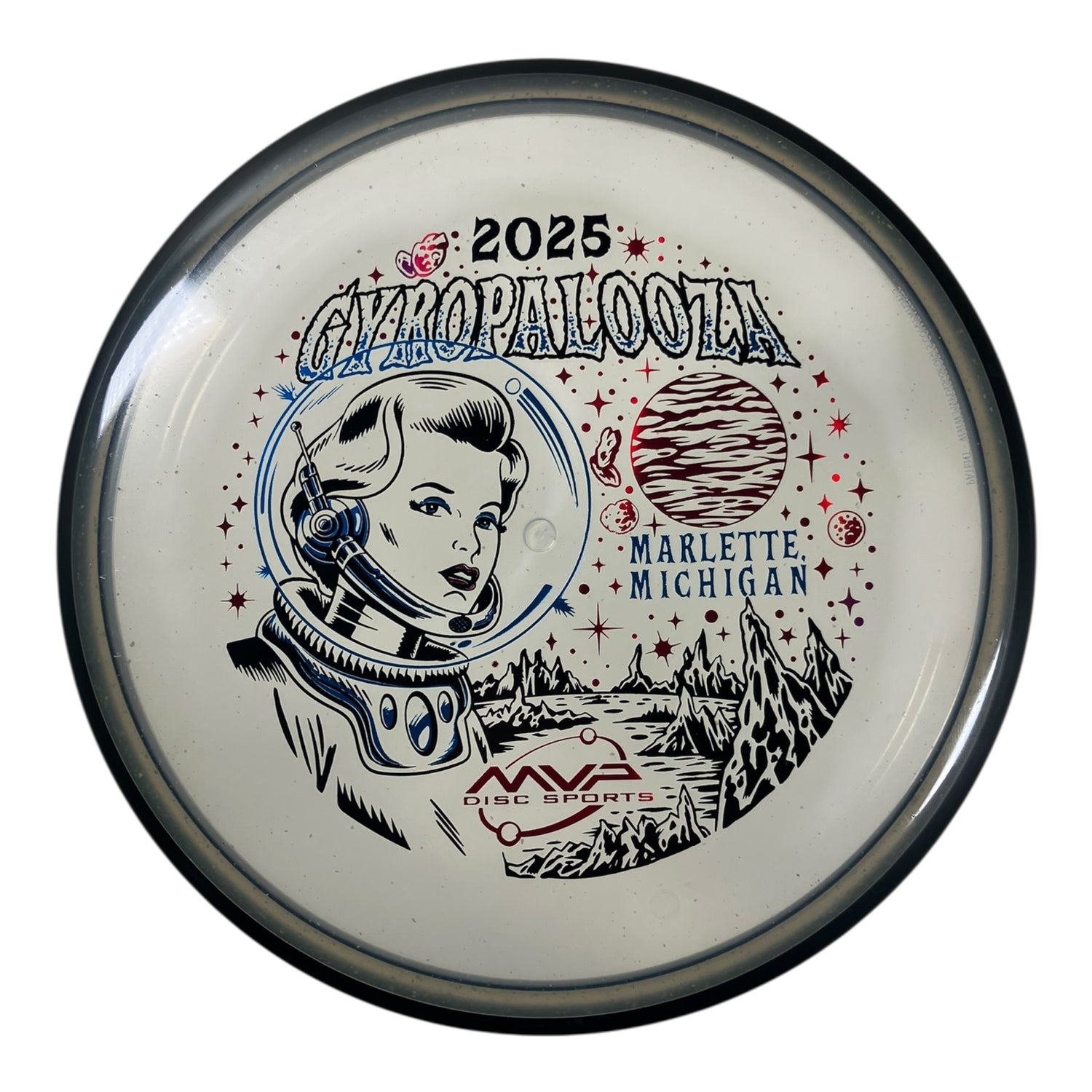 MVP Disc Sports Particle | Particle Glow Proton | Grey/Black 174g (Gyropalooza 2025) Disc Golf