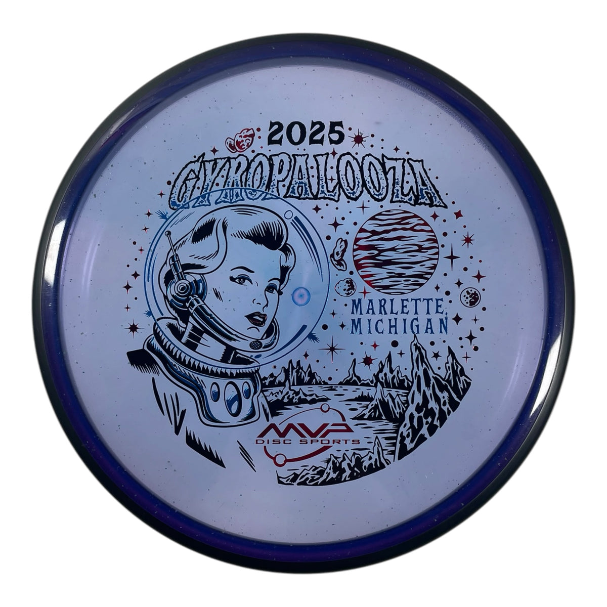 MVP Disc Sports Particle | Particle Proton | Purple/Black 173g (Gyropalooza 2025) Disc Golf