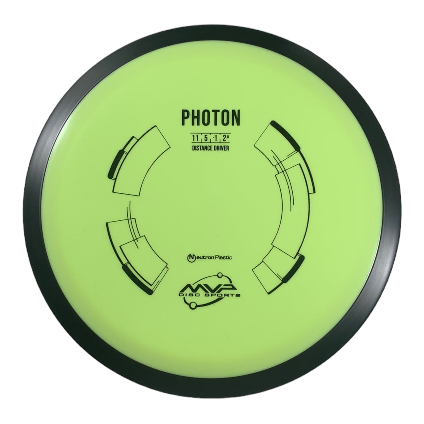 MVP Disc Sports Photon | Neutron | Green/Black 160g Disc Golf