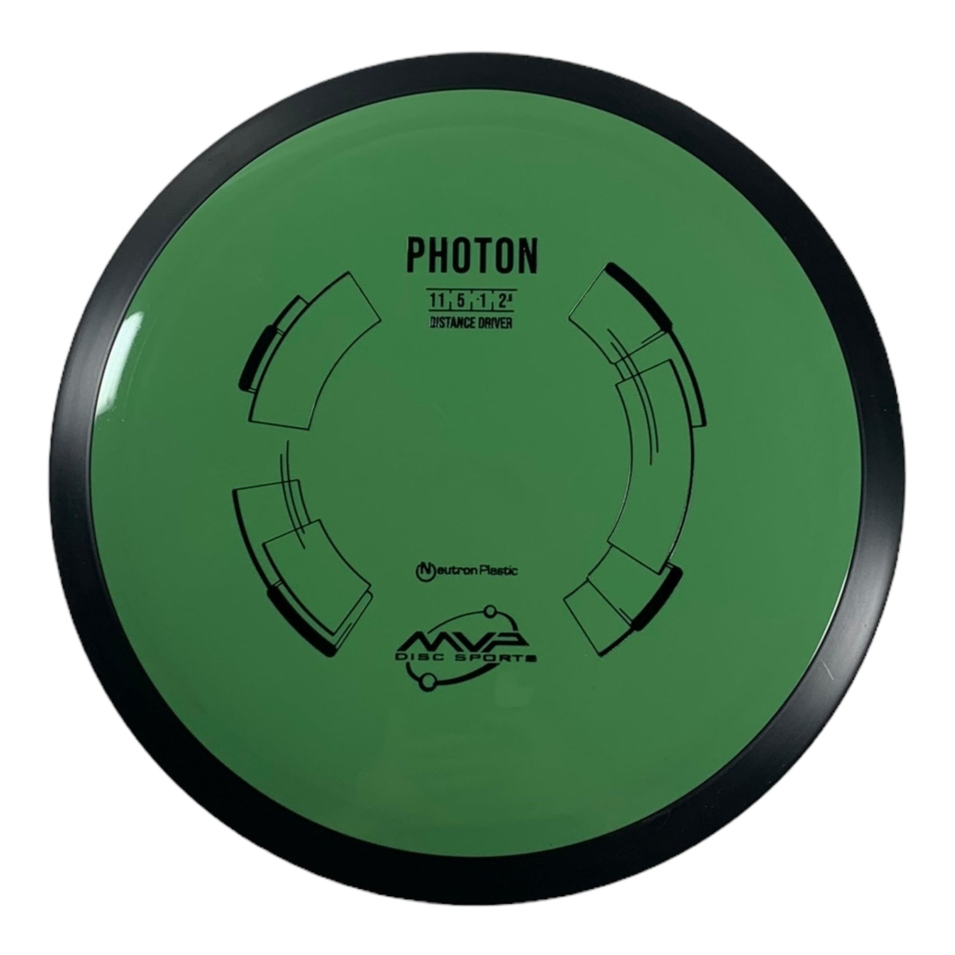 MVP Disc Sports Photon | Neutron | Green/Black 166g Disc Golf