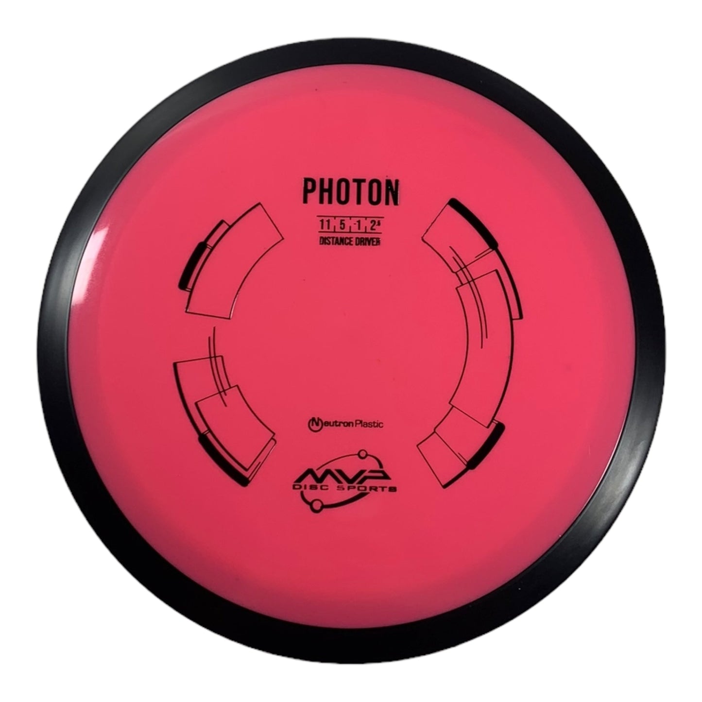 MVP Disc Sports Photon | Neutron | Pink/Black 162g Disc Golf