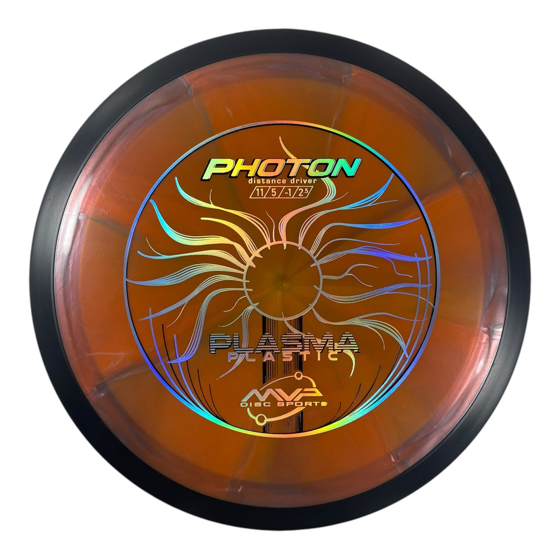 MVP Disc Sports Photon | Plasma | Orange/Silver 170g Disc Golf