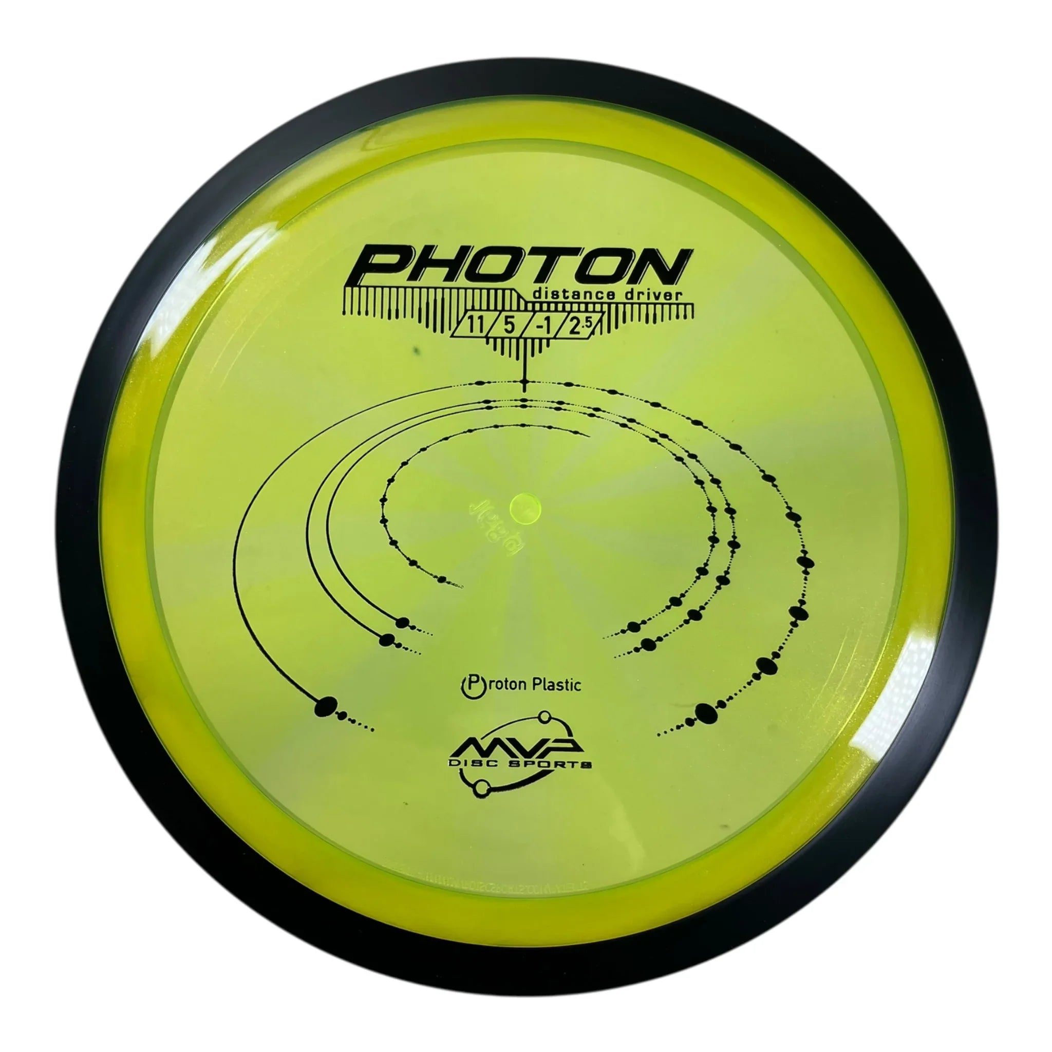 MVP Disc Sports Photon | Proton | Yellow/Black 168g Disc Golf