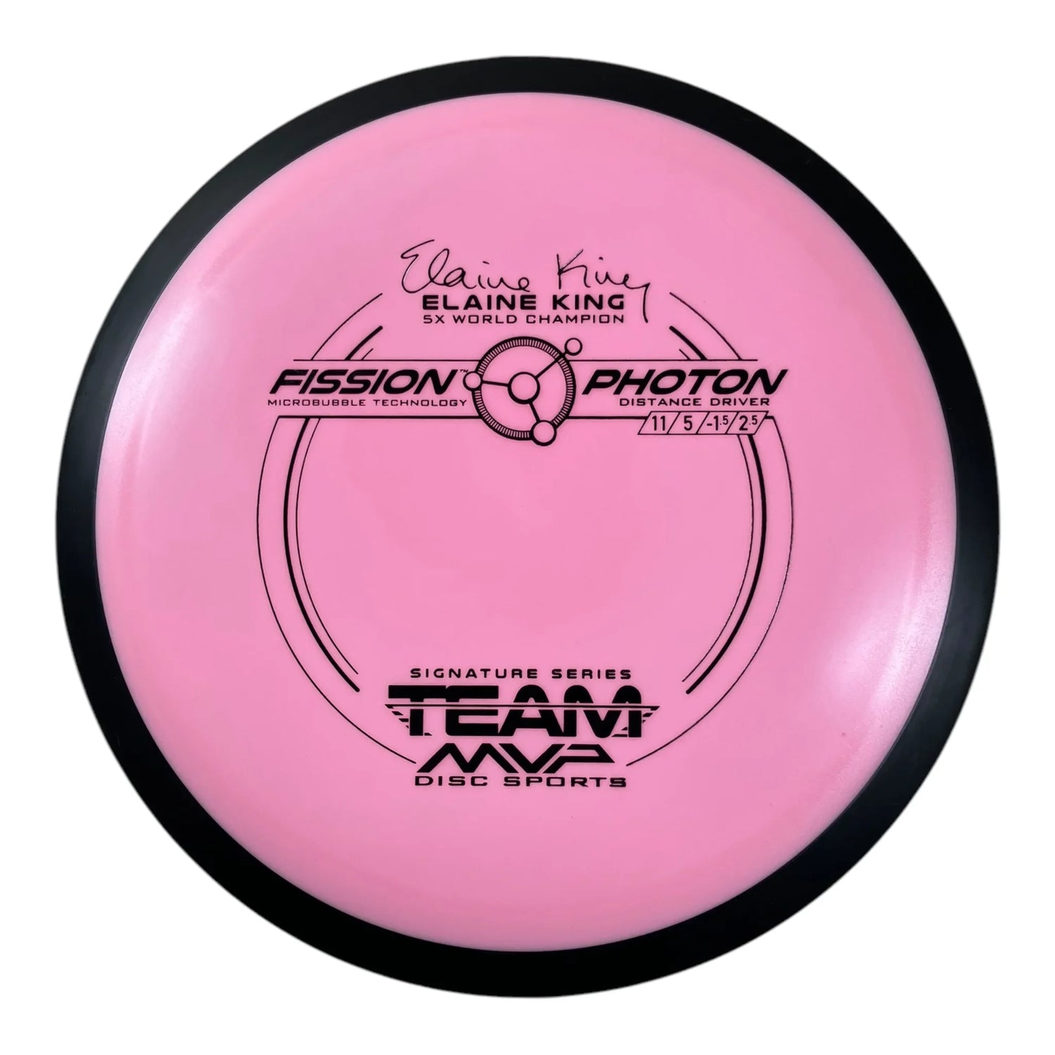 MVP Disc Sports Photon - Used Excellent | Fission | Pink/Black 172g (Elaine King) Disc Golf