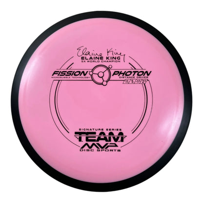 MVP Disc Sports Photon - Used Excellent | Fission | Pink/Black 172g (Elaine King) Disc Golf