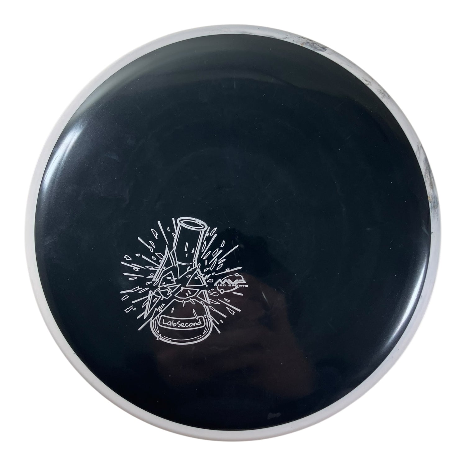 MVP Disc Sports Reactor - Lab Second | R2 Neutron | Black/White 170g Disc Golf