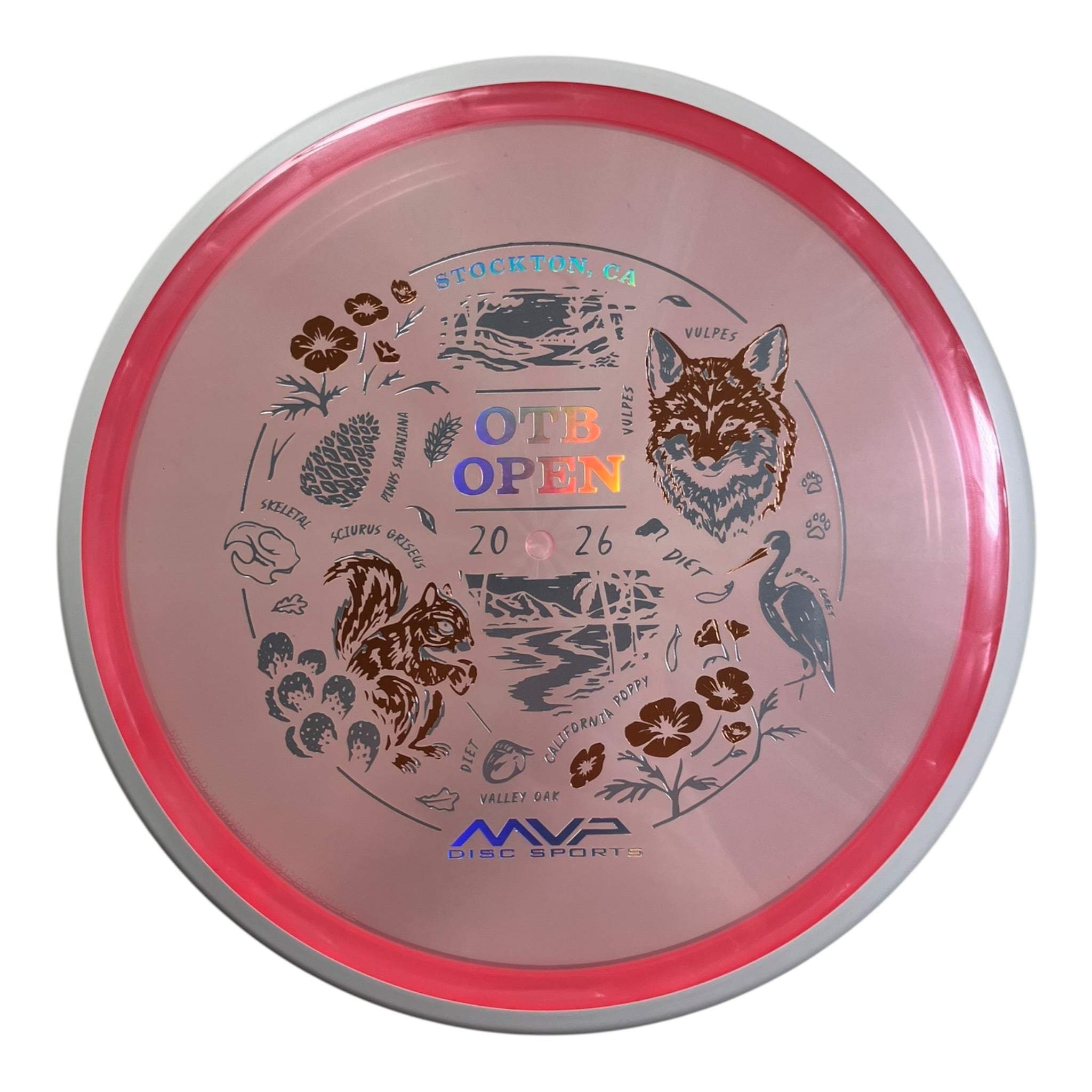 MVP Disc Sports Reactor | Proton | Pink/White 176-177g (OTB Open 2026) Disc Golf