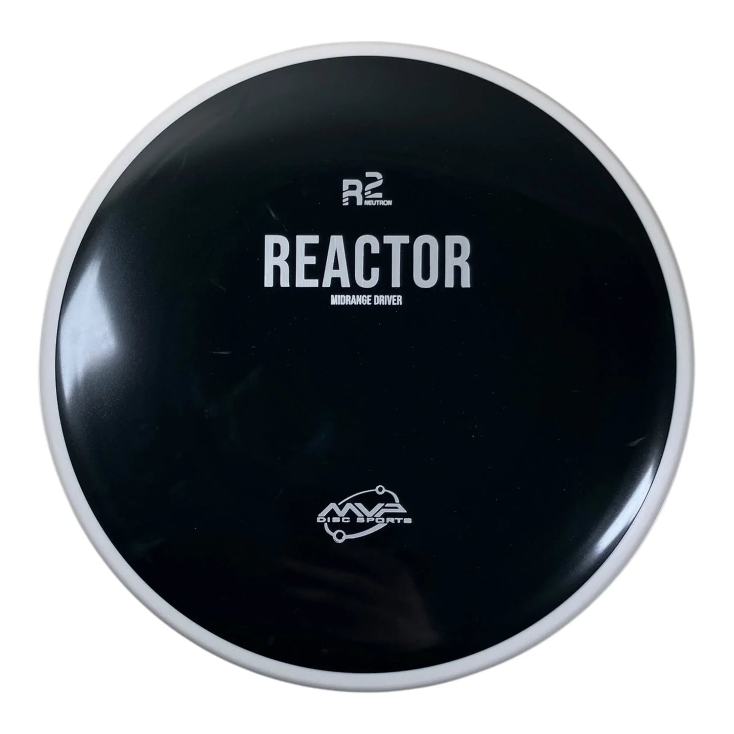 MVP Disc Sports Reactor | R2 Neutron | Black/White 170 - 173g Disc Golf