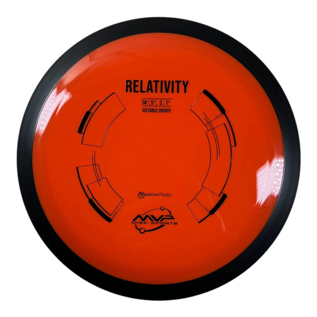 MVP Disc Sports Relativity | Neutron | Orange/Black 174g Disc Golf