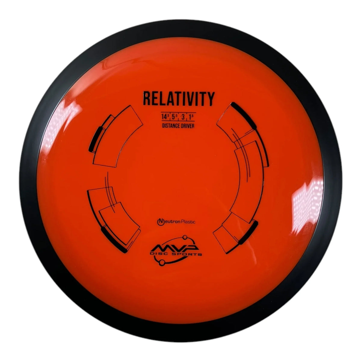 MVP Disc Sports Relativity | Neutron | Orange/Black 174g Disc Golf