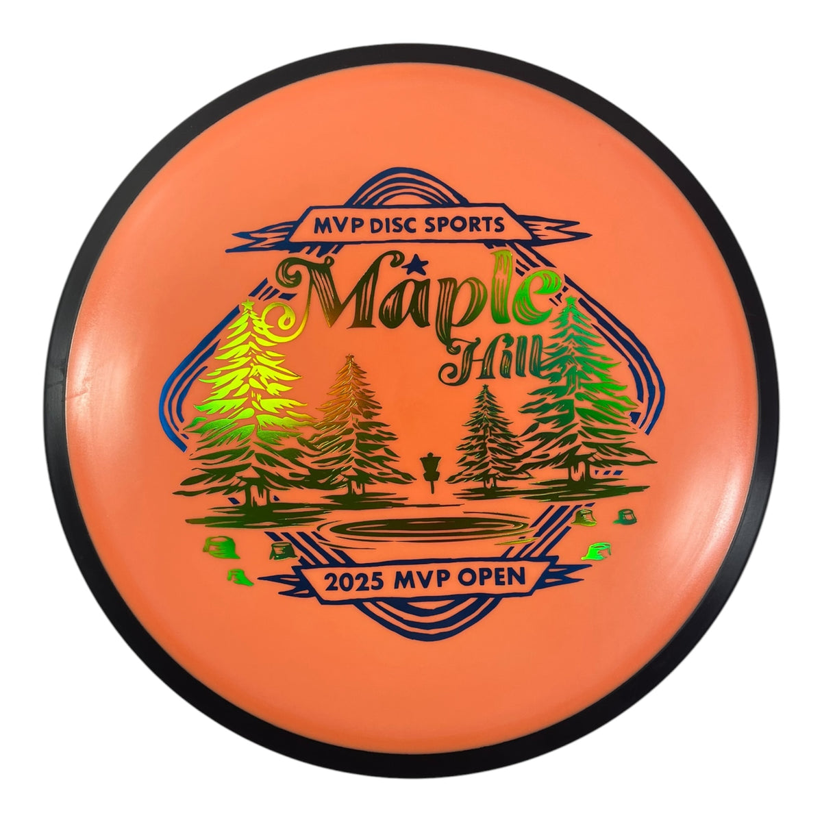 MVP Disc Sports Relay | Fission | Orange/Green Holo 168g (Maple Hill 2025) Disc Golf