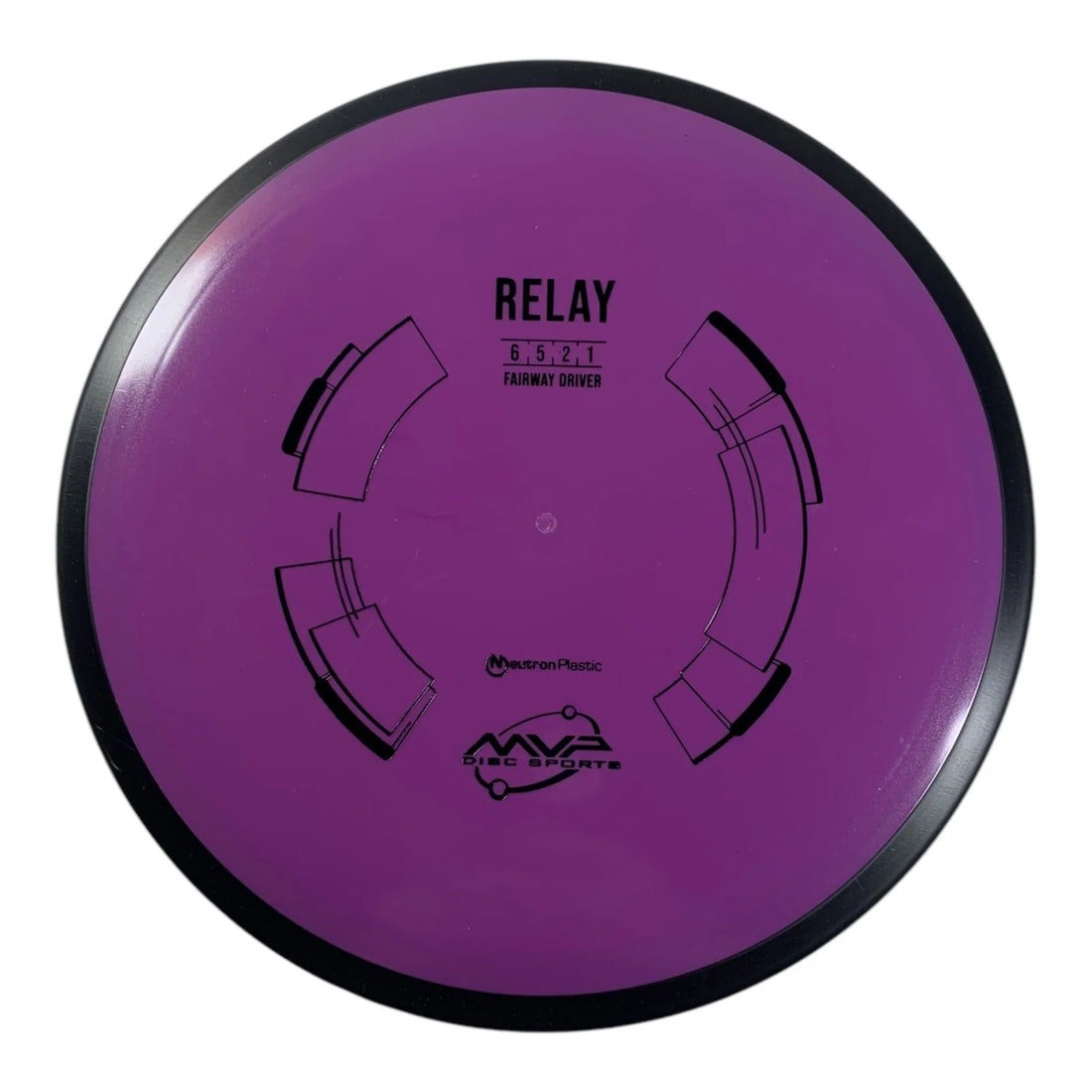 MVP Disc Sports Relay | Neutron | Purple/Black 173g Disc Golf