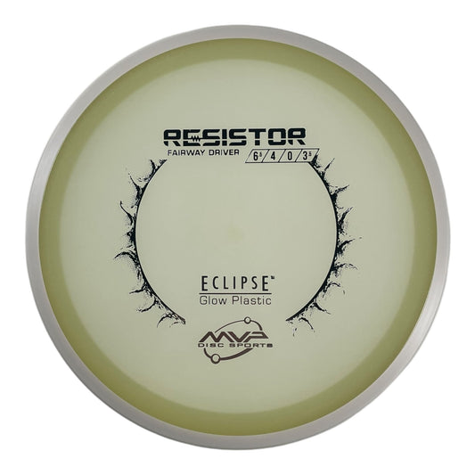 MVP Disc Sports Resistor | Eclipse | Glow/White 172 - 173g Disc Golf