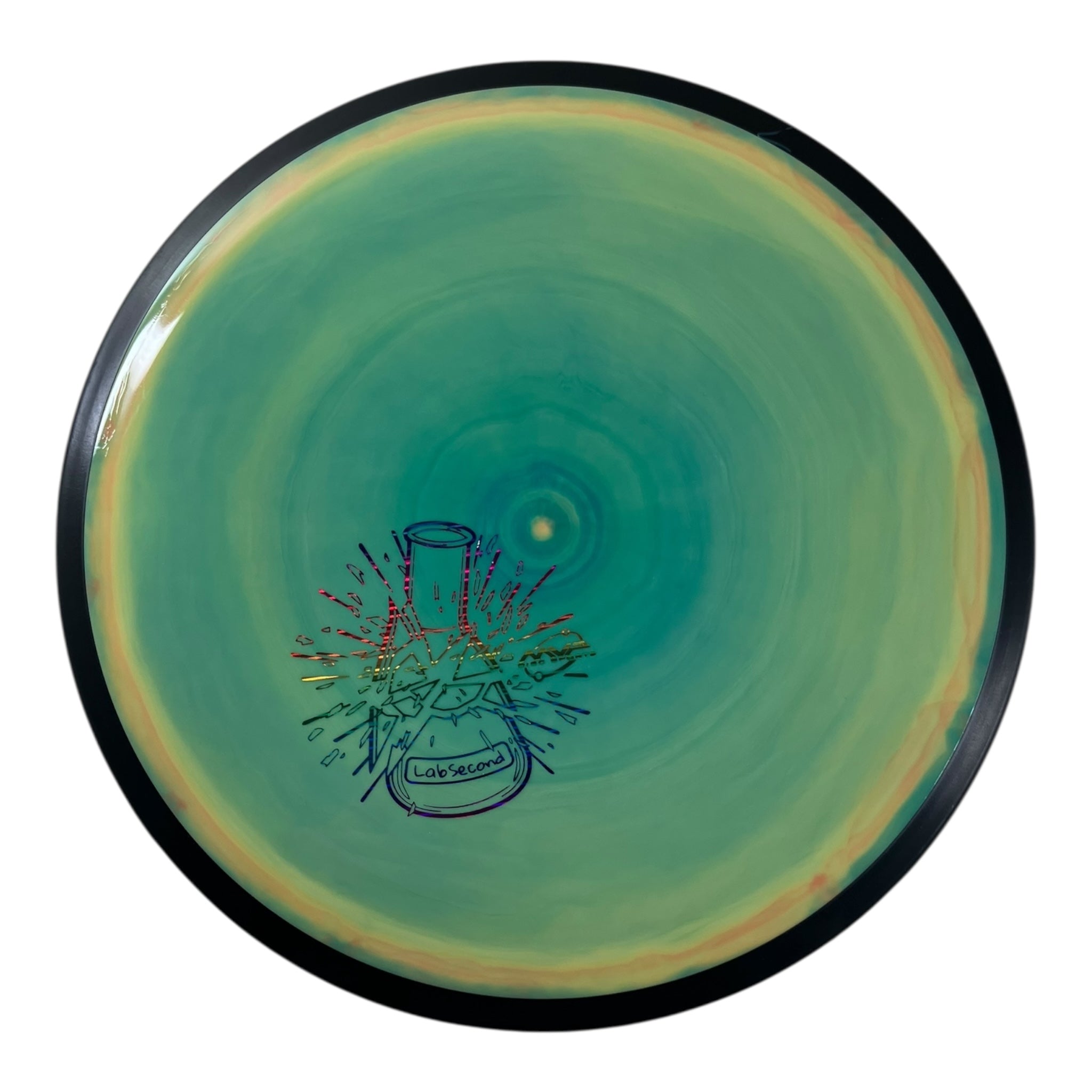 MVP Disc Sports Resistor - Lab Second | Neutron | Swirl/Black 169g Disc Golf