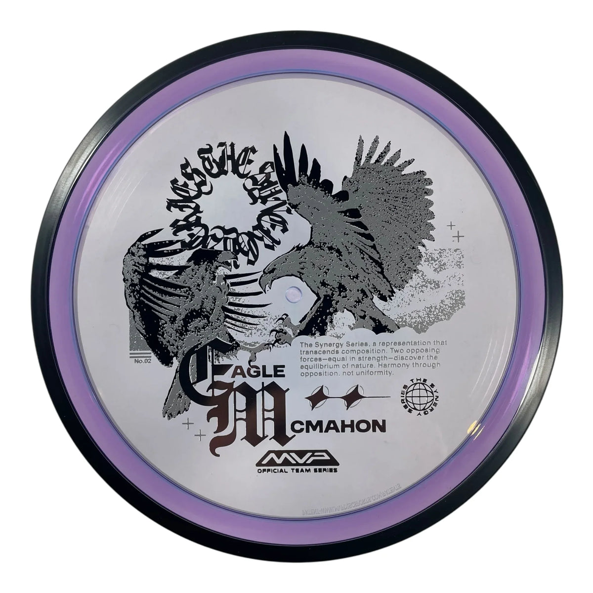 MVP Disc Sports Resistor | Proton | Purple/Silver/Black 174g (Eagle Mcmahon) Disc Golf