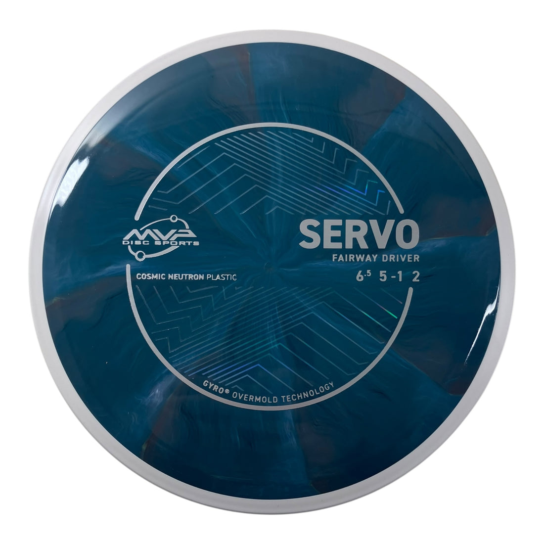 MVP Disc Sports Servo | Cosmic Neutron | Blue/White 163g (Project Lab Coat) Disc Golf