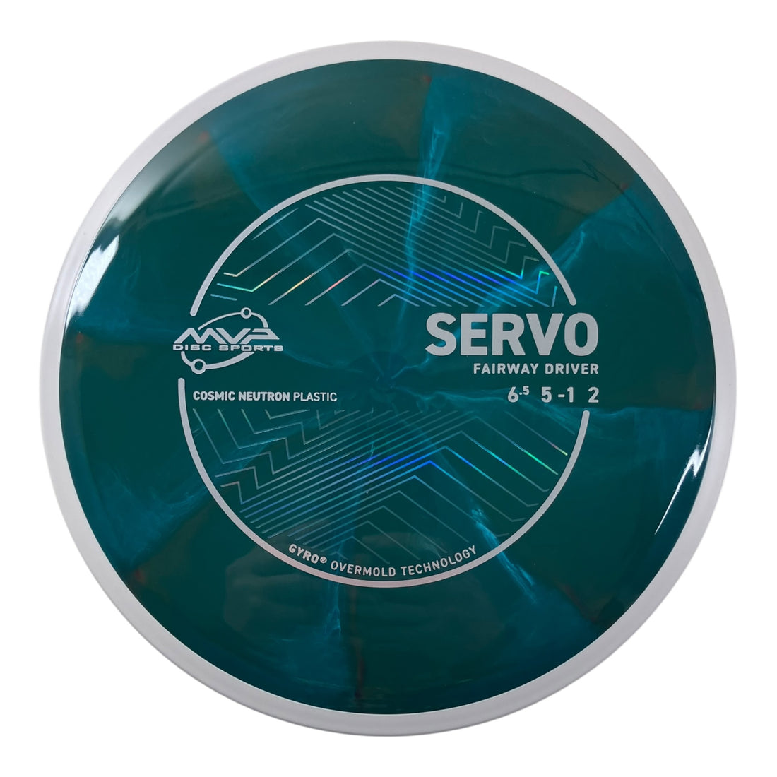 MVP Disc Sports Servo | Cosmic Neutron | Dark Green/White 166g (Project Lab Coat) Disc Golf