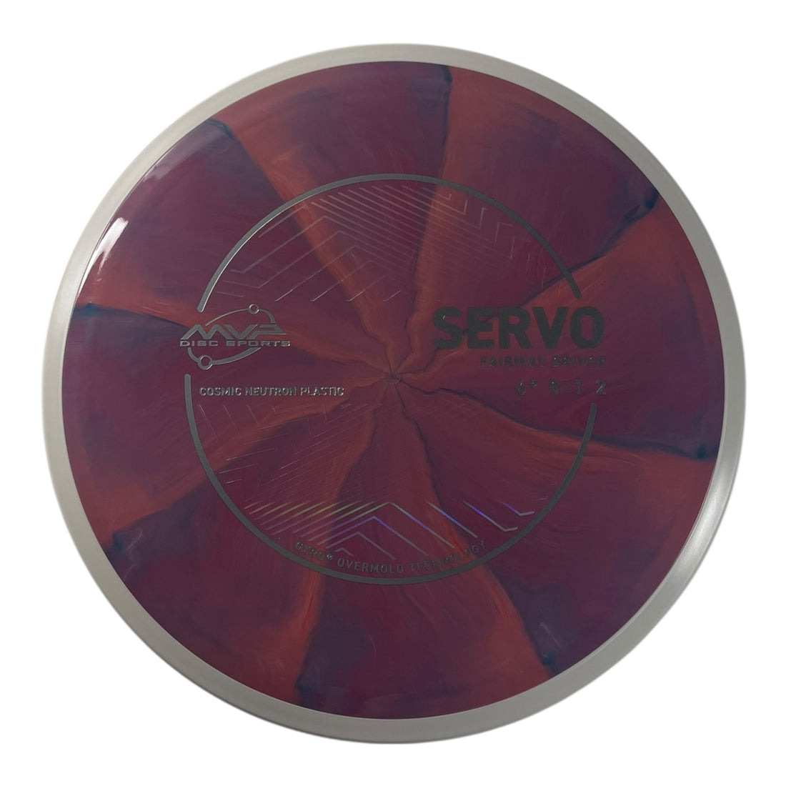 MVP Disc Sports Servo | Cosmic Neutron | Pink/White 168g (Project Lab Coat) Disc Golf