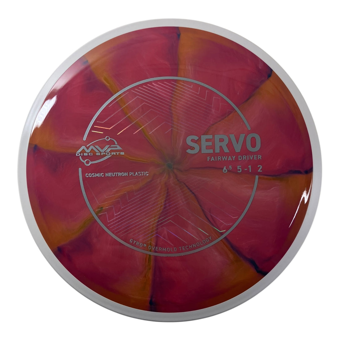 MVP Disc Sports Servo | Cosmic Neutron | Pink/White 168g (Project Lab Coat) Disc Golf