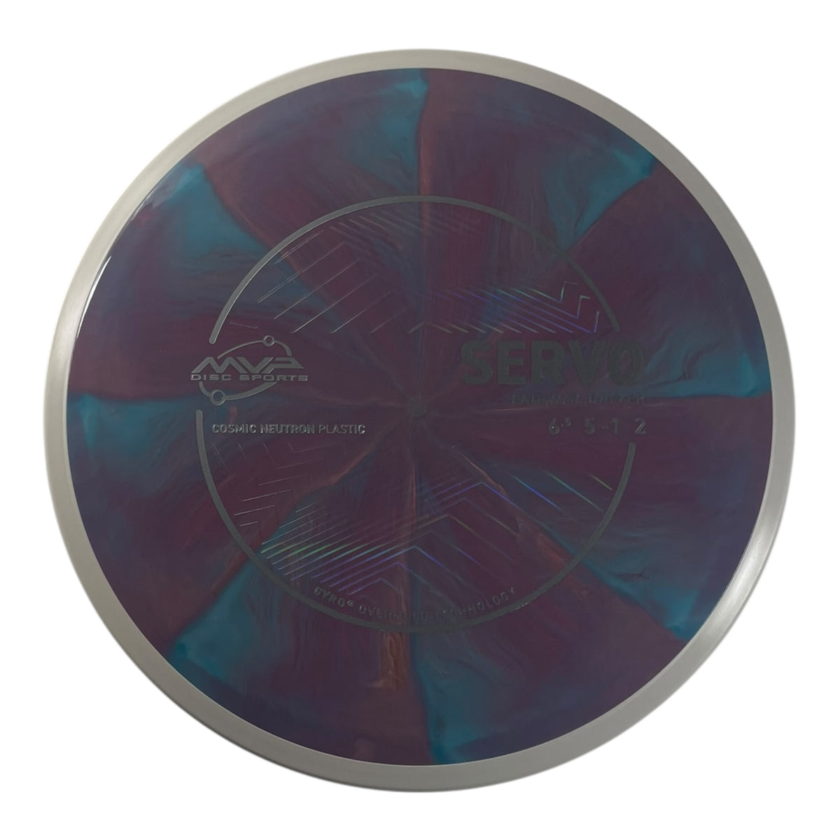 MVP Disc Sports Servo | Cosmic Neutron | Pink/White 175g (Project Lab Coat) Disc Golf