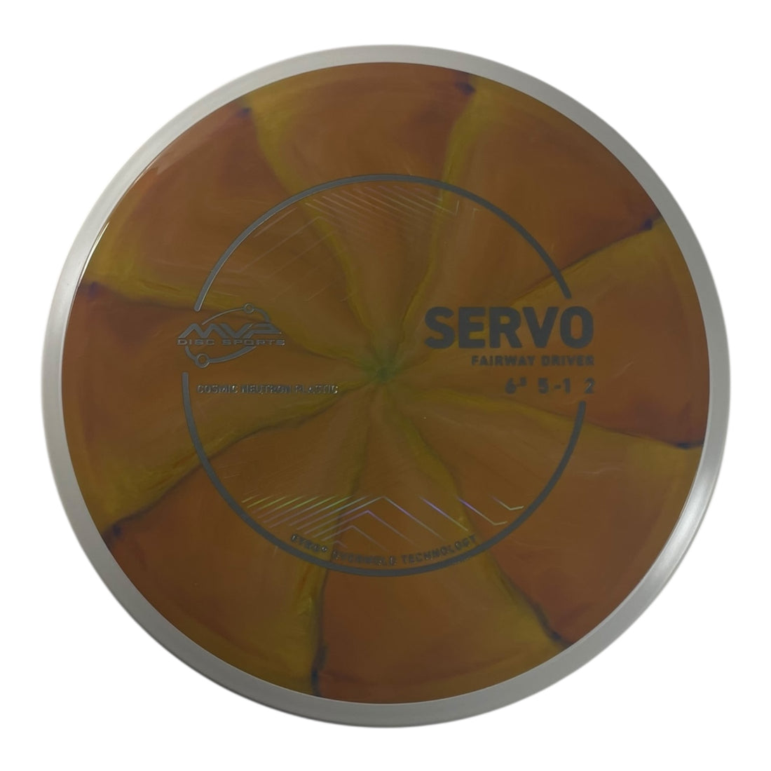 MVP Disc Sports Servo | Cosmic Neutron | Yellow/White 168g (Project Lab Coat) Disc Golf