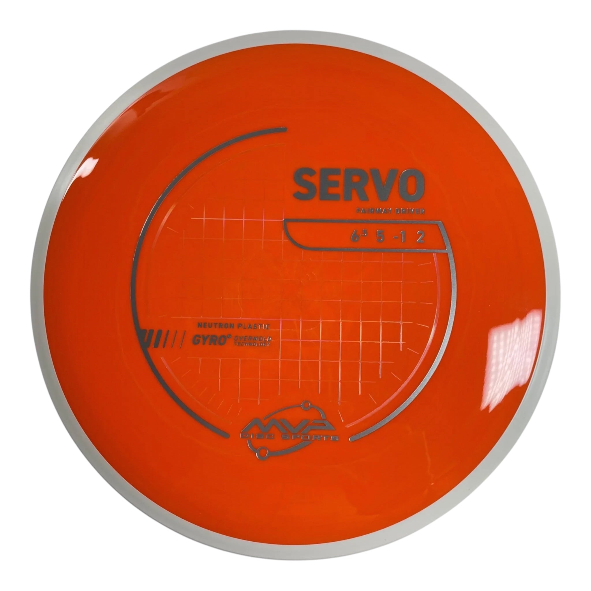 MVP Disc Sports Servo | Neutron | Orange/White 168-169g (Project Lab Coat) Disc Golf