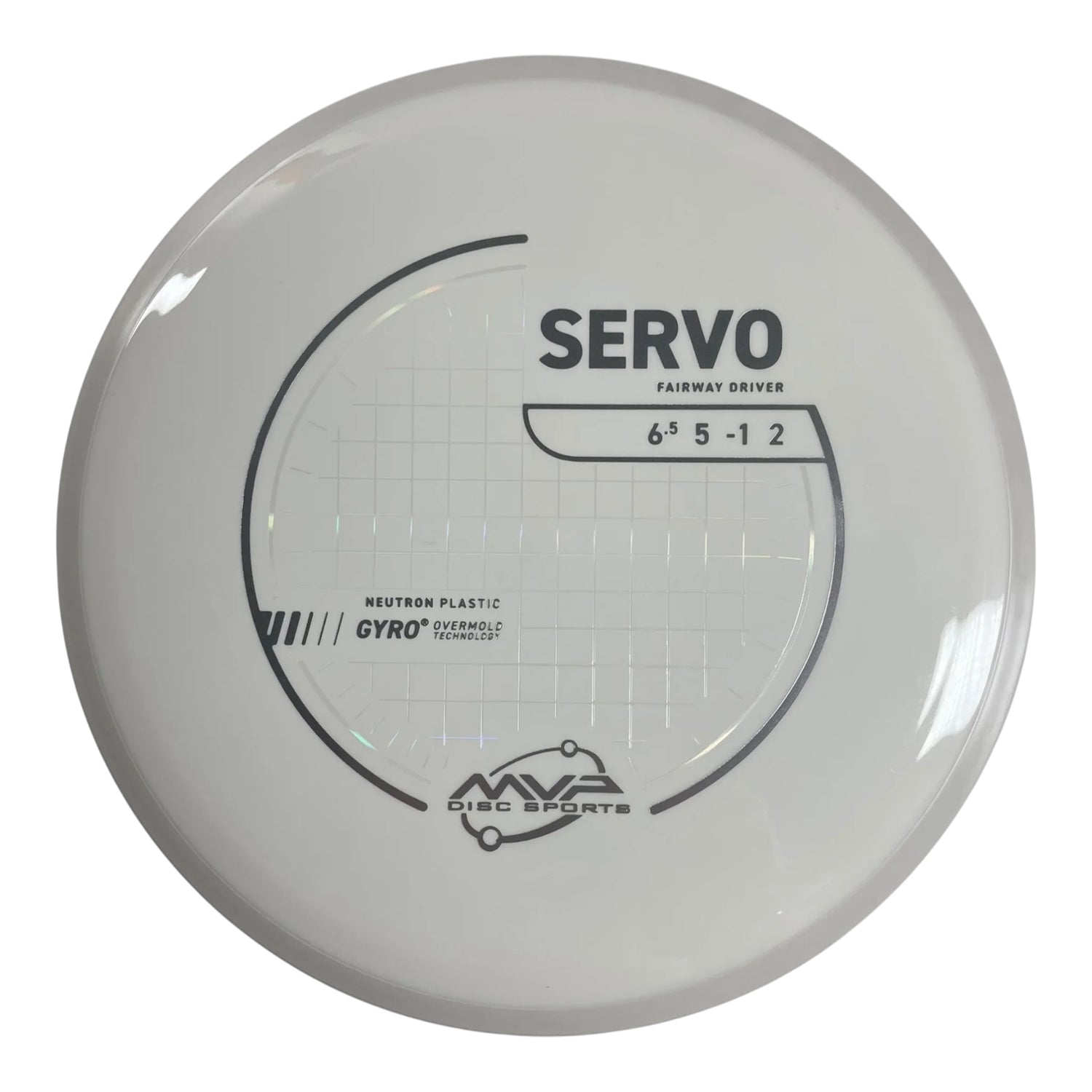 MVP Disc Sports Servo | Neutron | White/White 163-170g (Project Lab Coat) Disc Golf
