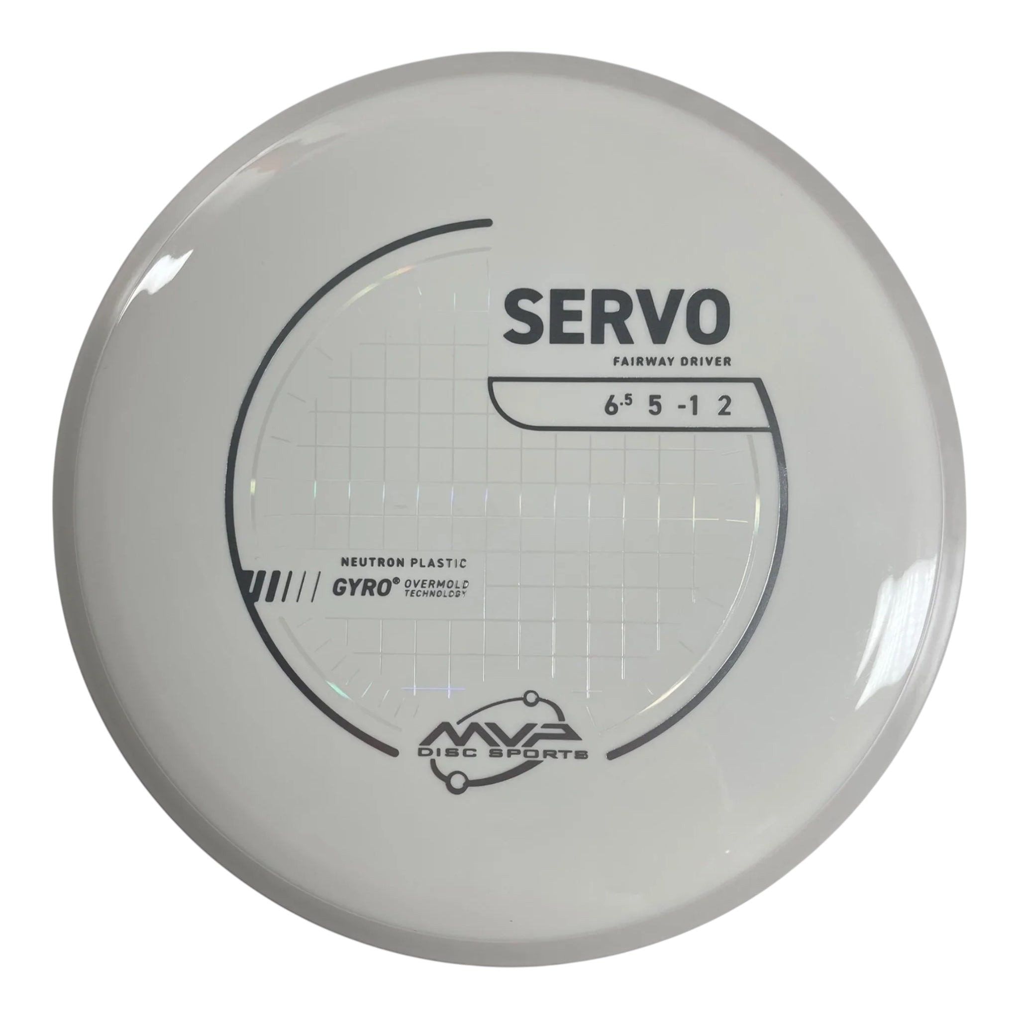 MVP Disc Sports Servo | Neutron | White/White 163-170g (Project Lab Coat) Disc Golf