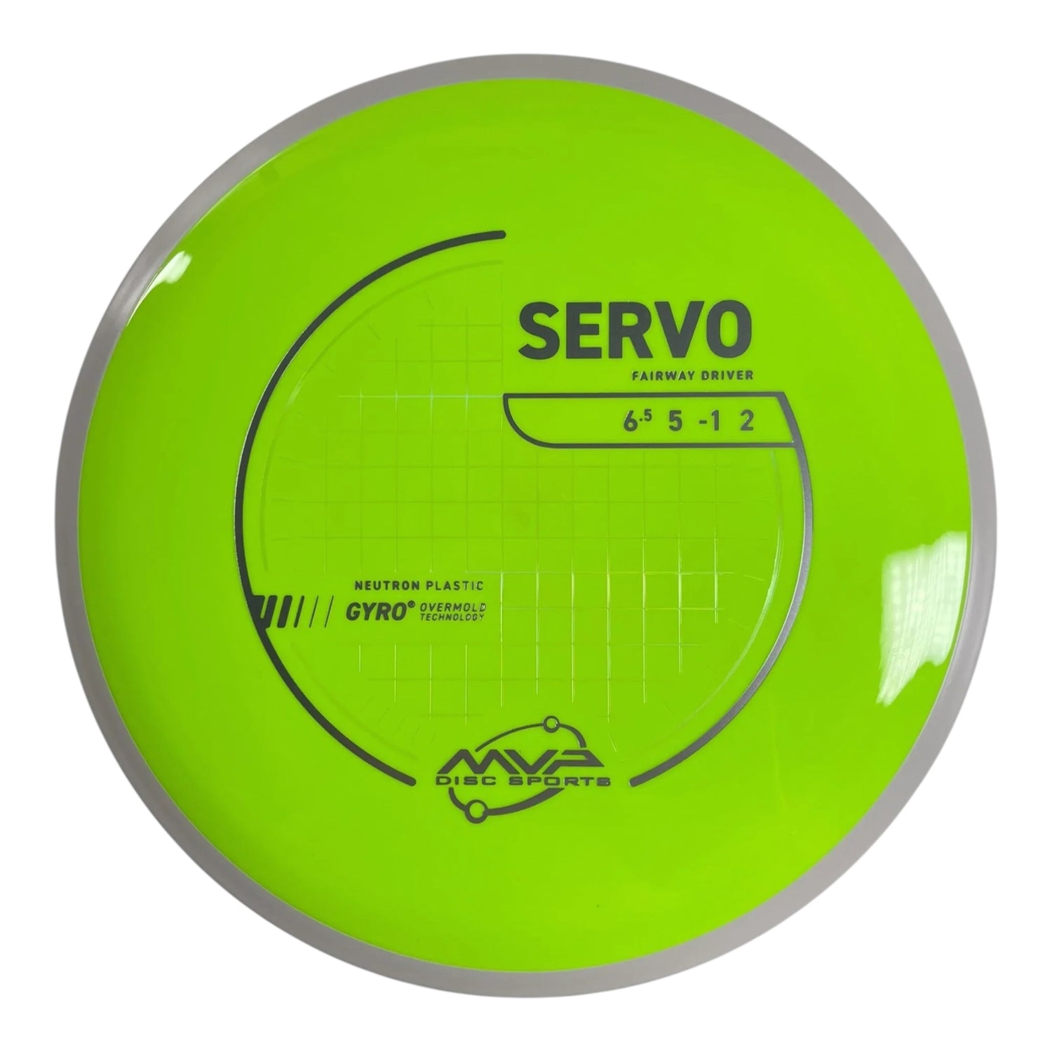 MVP Disc Sports Servo | Neutron | Yellow/White 162-169g (Project Lab Coat) Disc Golf