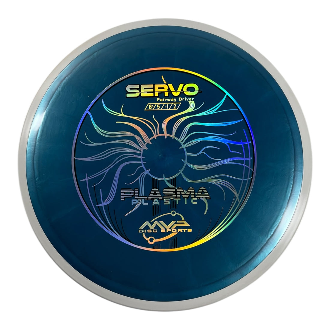 MVP Disc Sports Servo | Plasma | Blue/White 163g (Project Lab Coat) Disc Golf