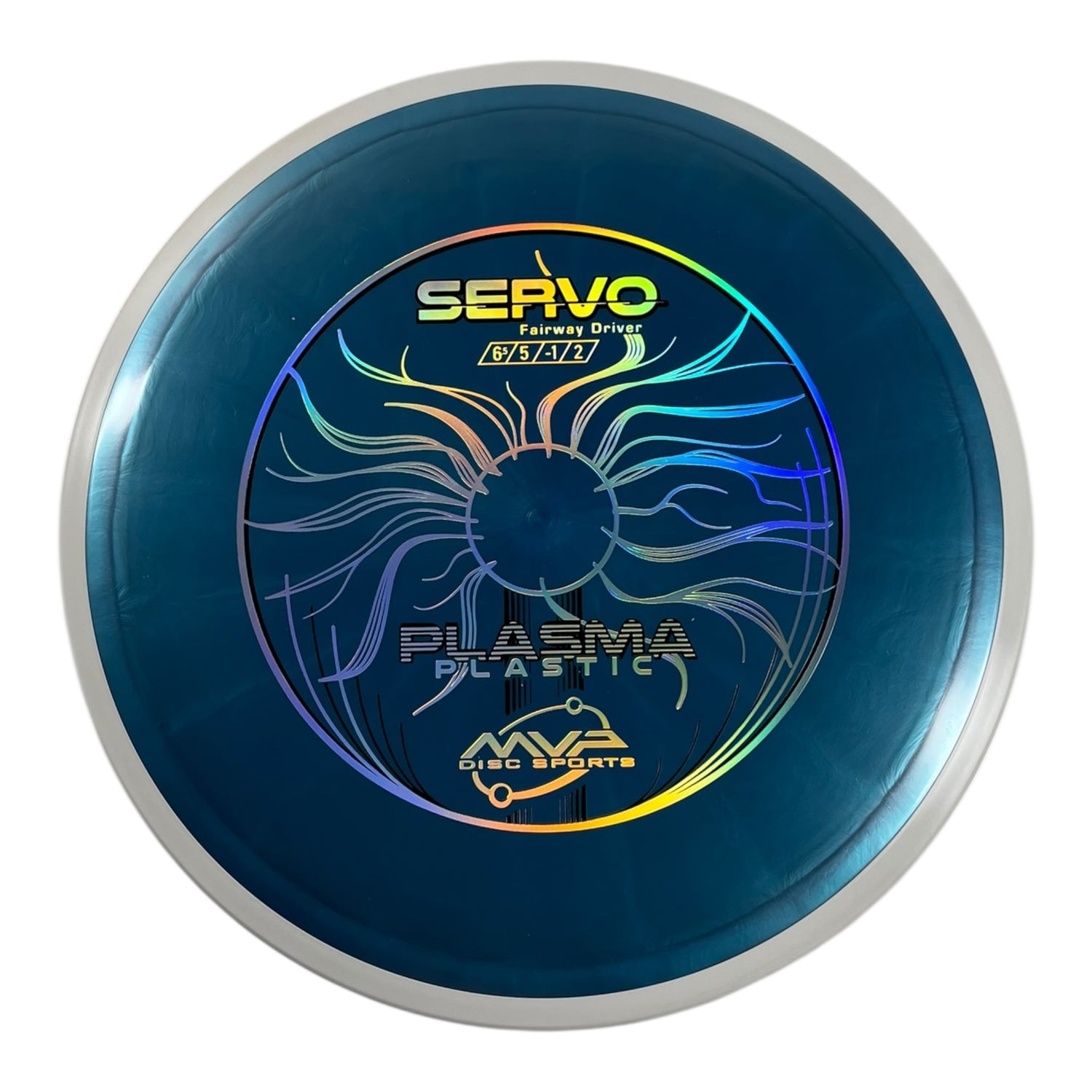 MVP Disc Sports Servo | Plasma | Blue/White 163g (Project Lab Coat) Disc Golf