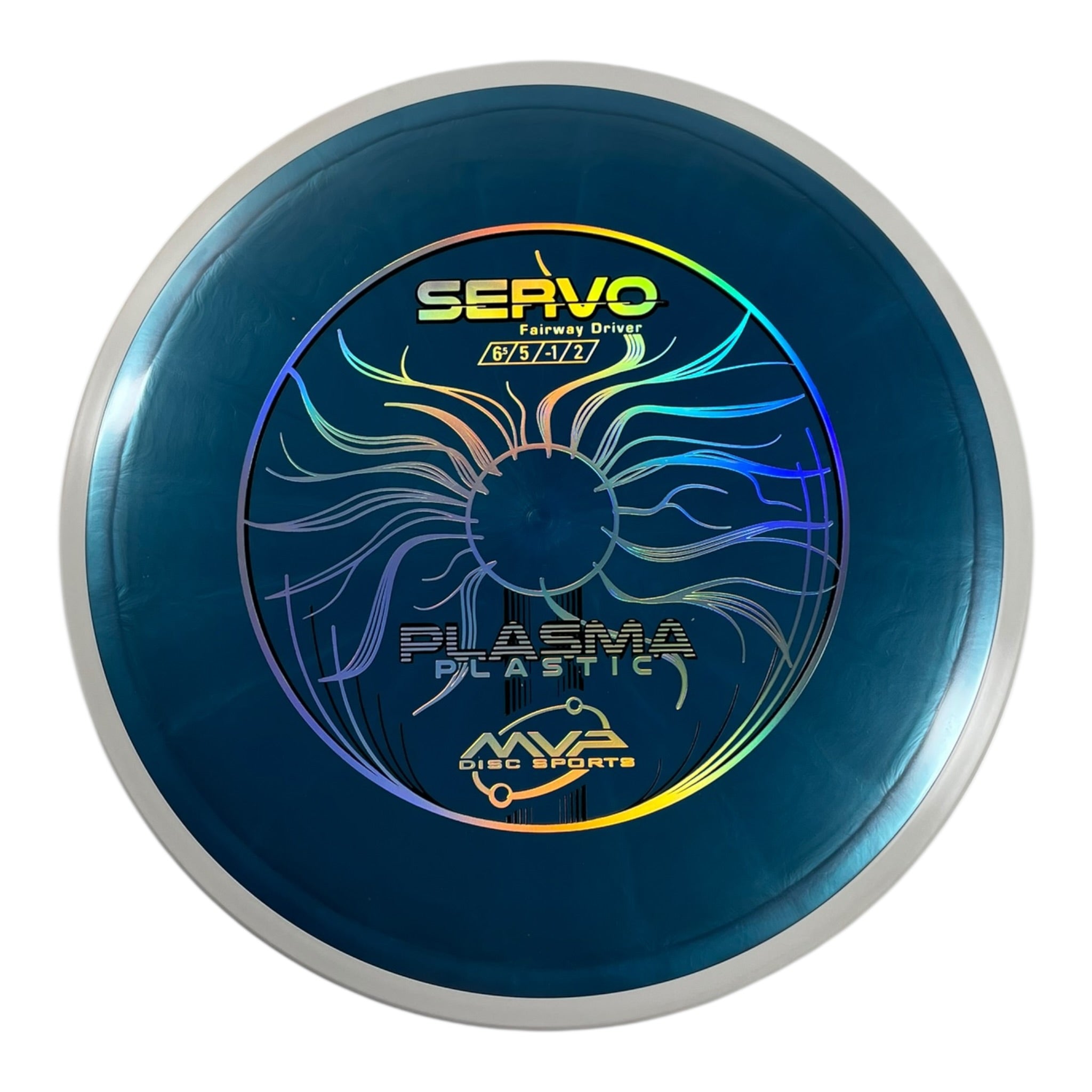 MVP Disc Sports Servo | Plasma | Blue/White 163g (Project Lab Coat) Disc Golf