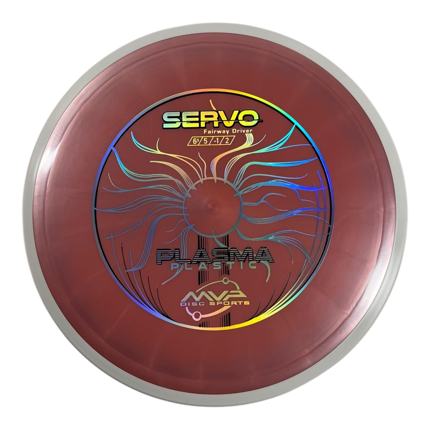 MVP Disc Sports Servo | Plasma | Pink/White 165g (Project Lab Coat) Disc Golf