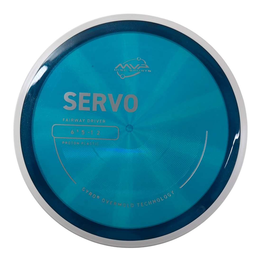 MVP Disc Sports Servo | Proton | Blue/White 164-167g (Project Lab Coat) Disc Golf