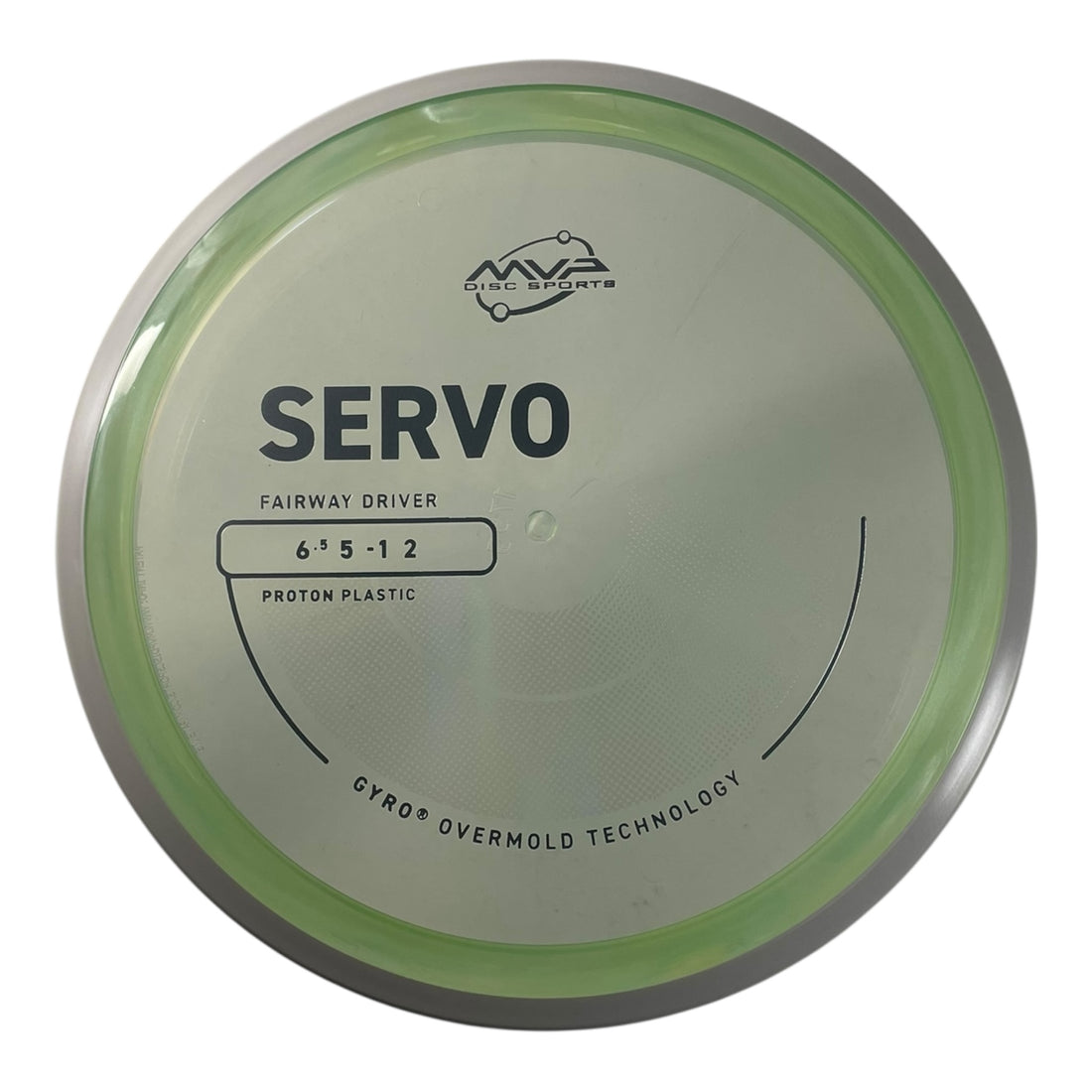 MVP Disc Sports Servo | Proton | Green/White 175g (Project Lab Coat) Disc Golf