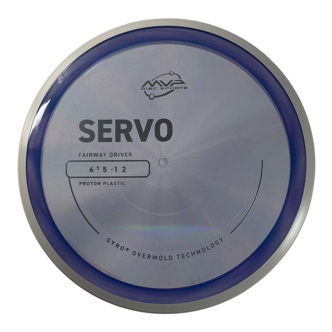 MVP Disc Sports Servo | Proton | Purple/White 166g (Project Lab Coat) Disc Golf