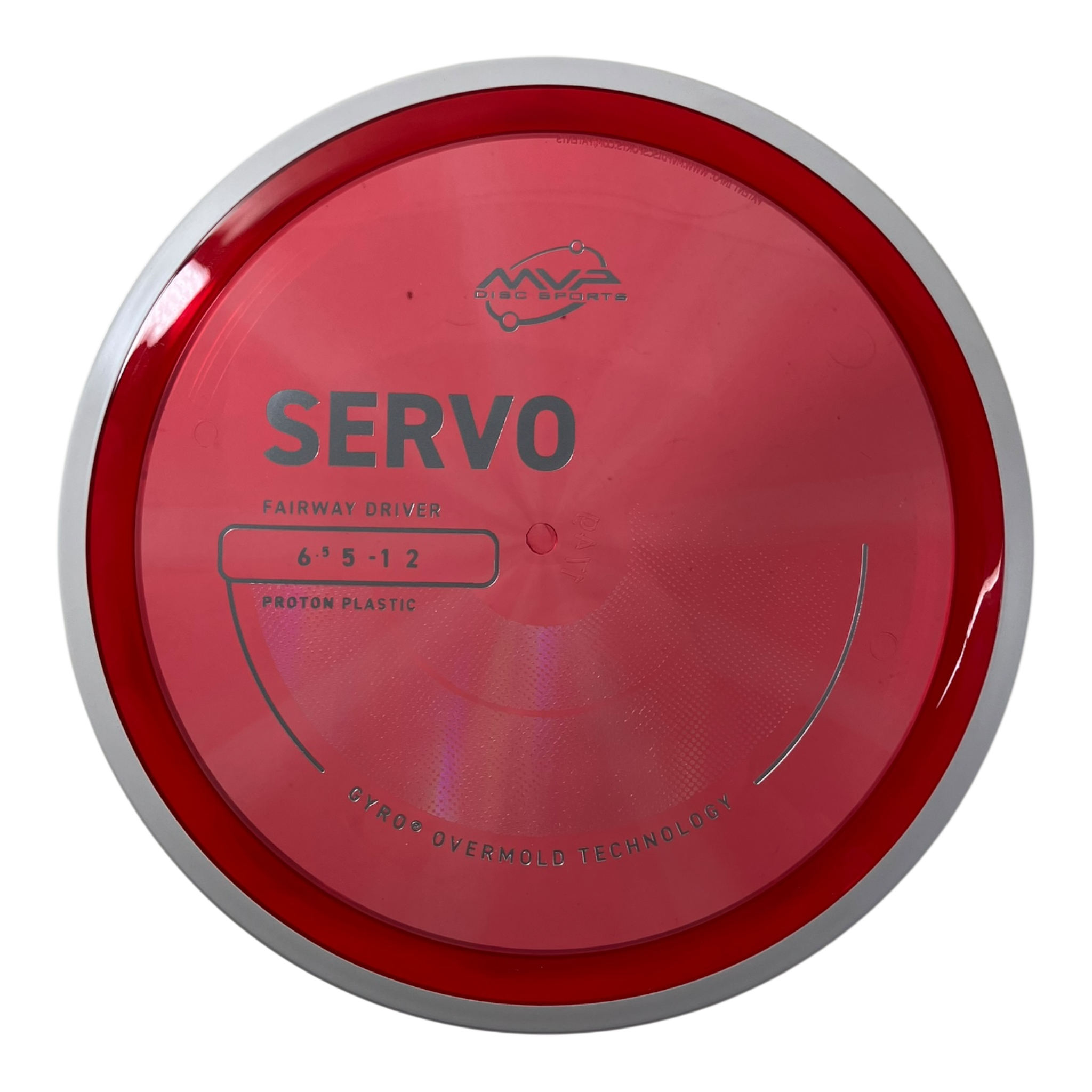 MVP Disc Sports Servo | Proton | Red/White 164-167g (Project Lab Coat) Disc Golf
