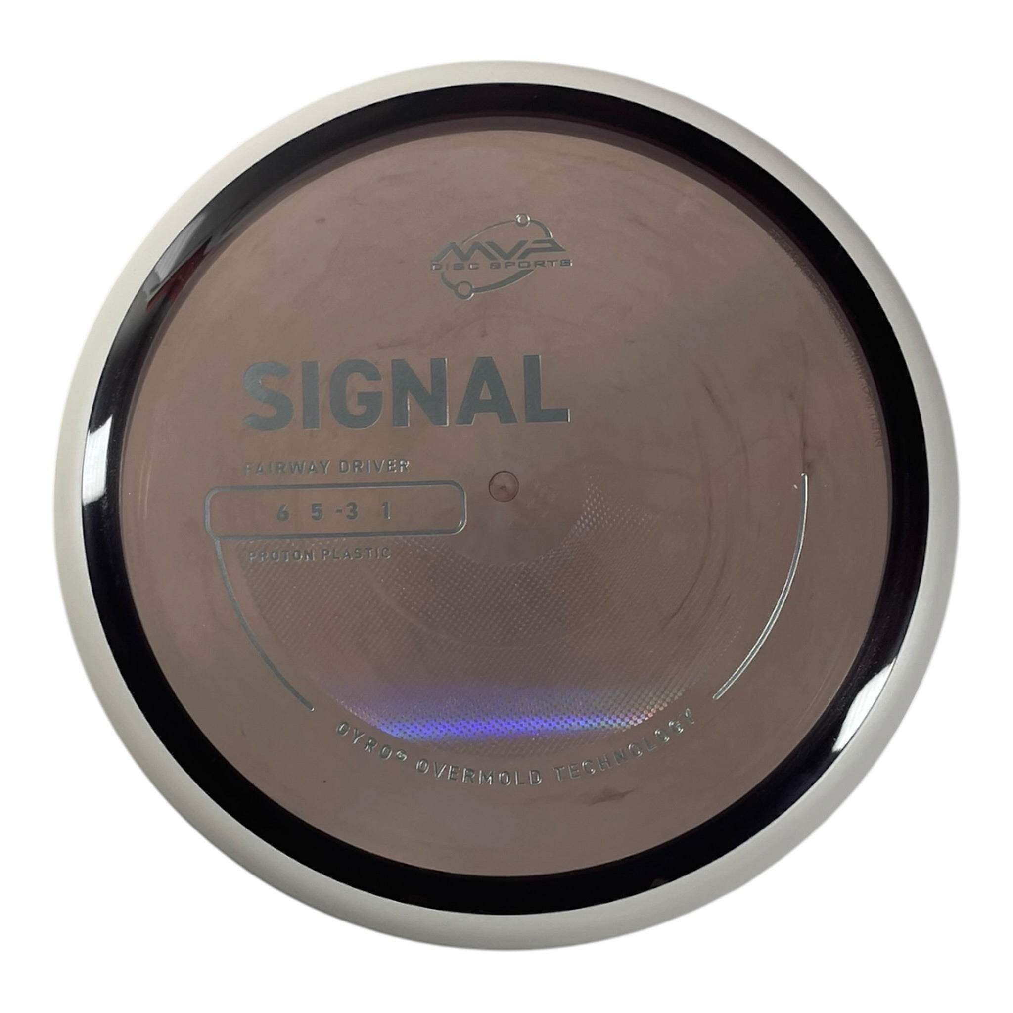 MVP Disc Sports Signal | Proton | Grey/White 162g (Project Lab Coat) Disc Golf