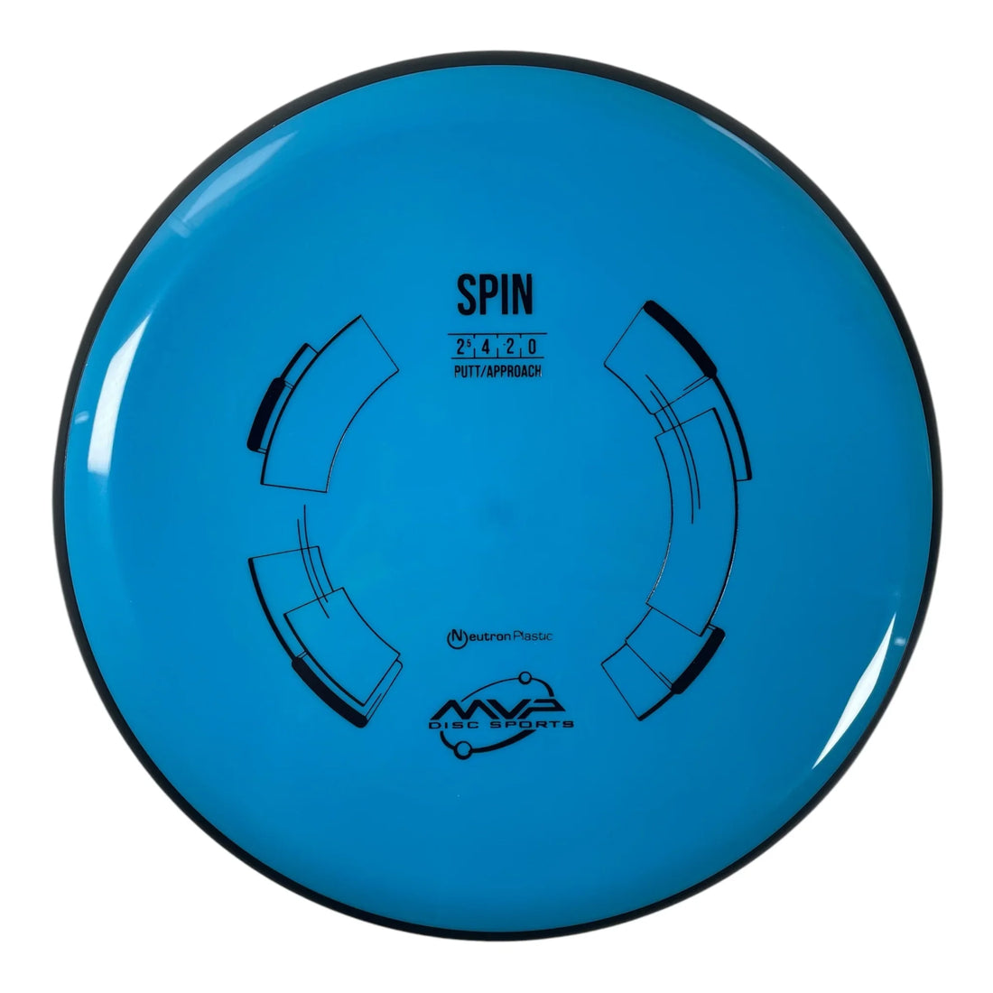 MVP Disc Sports Spin | Neutron | Blue/Black 168g Disc Golf
