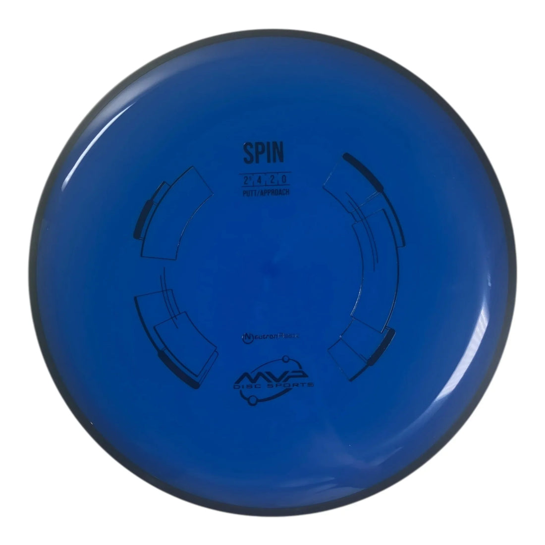 MVP Disc Sports Spin | Neutron | Blue/Black 169g Disc Golf