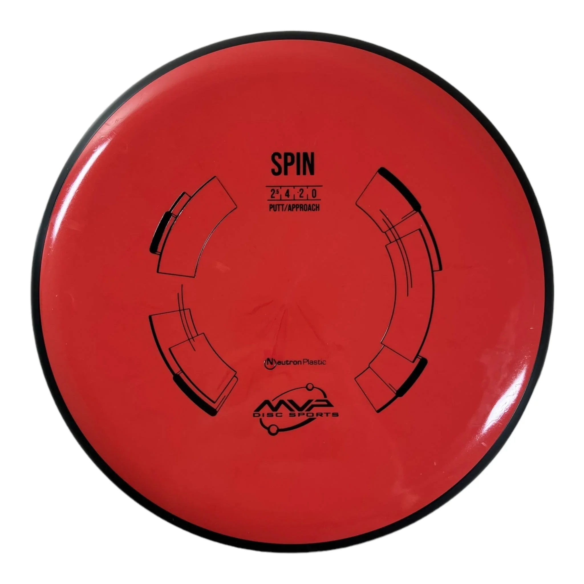 MVP Disc Sports Spin | Neutron | Orange/Black 173g Disc Golf