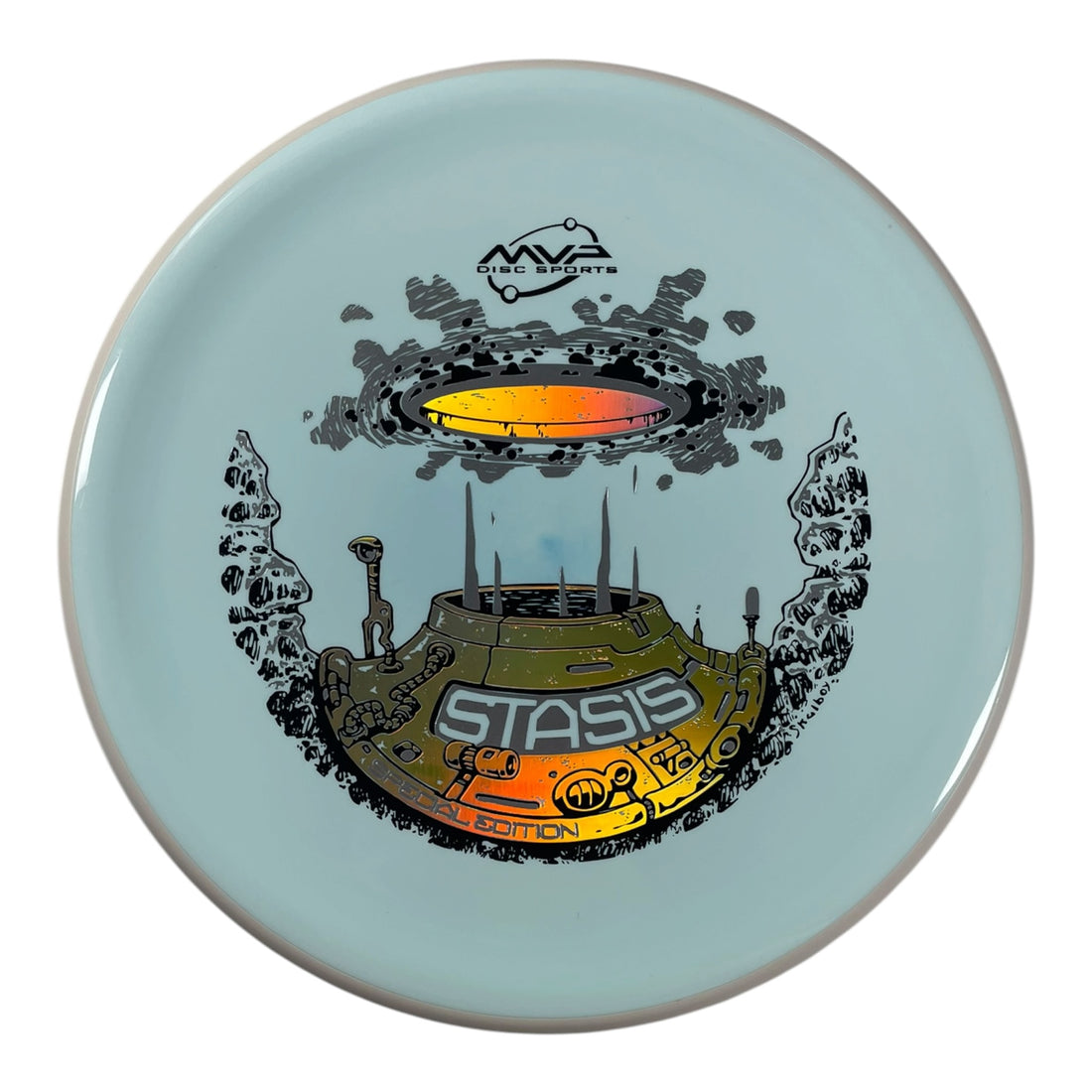 MVP Disc Sports Stasis | Neutron | Blue/Holo 171g (Special Edition) Disc Golf